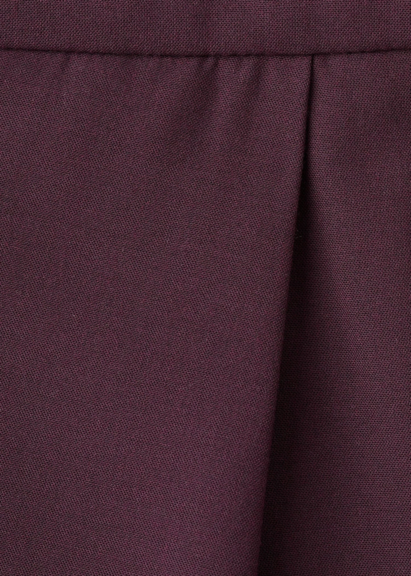 Pleated wide leg trousers
