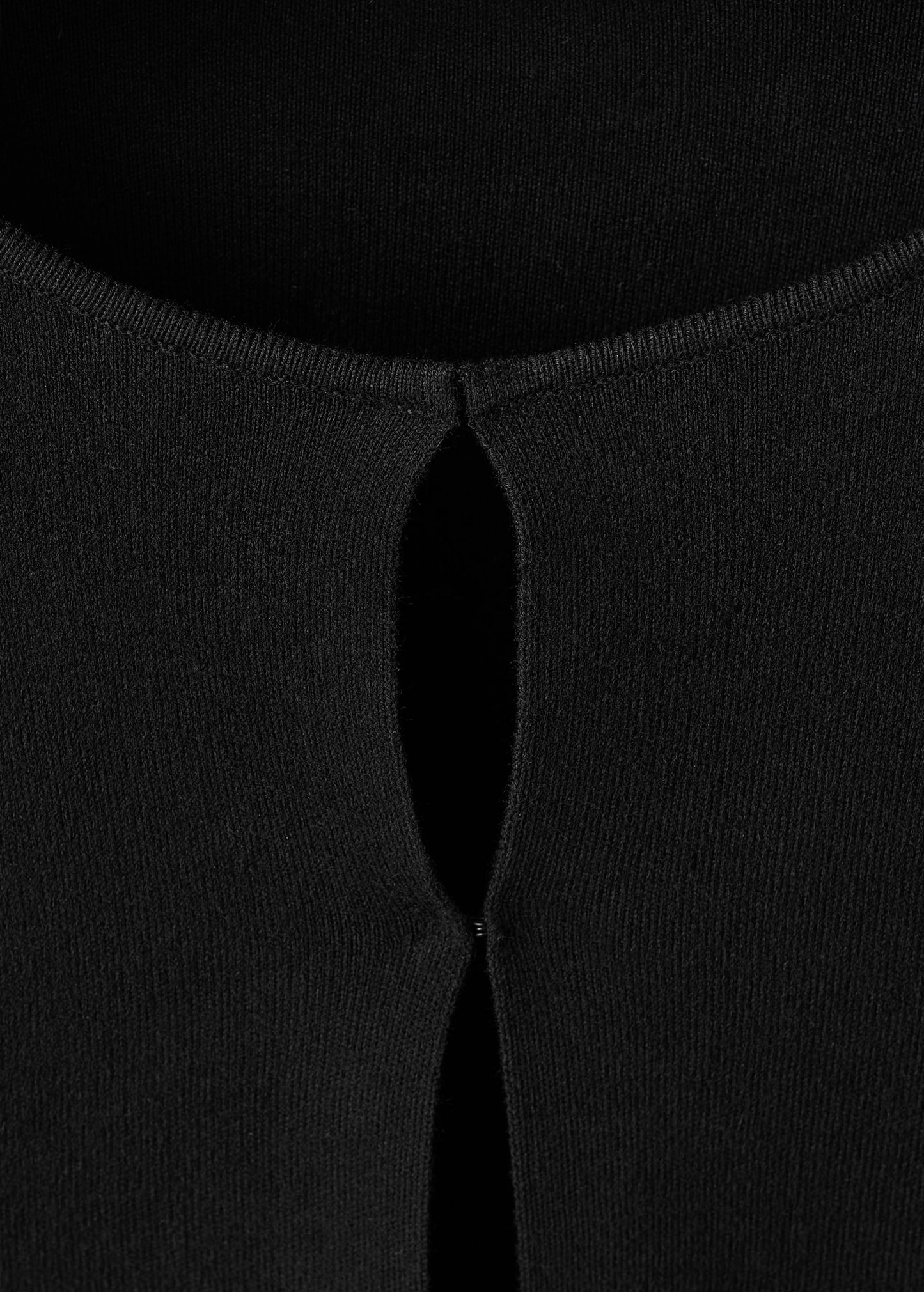 Cardigan with fur-effect cuffs