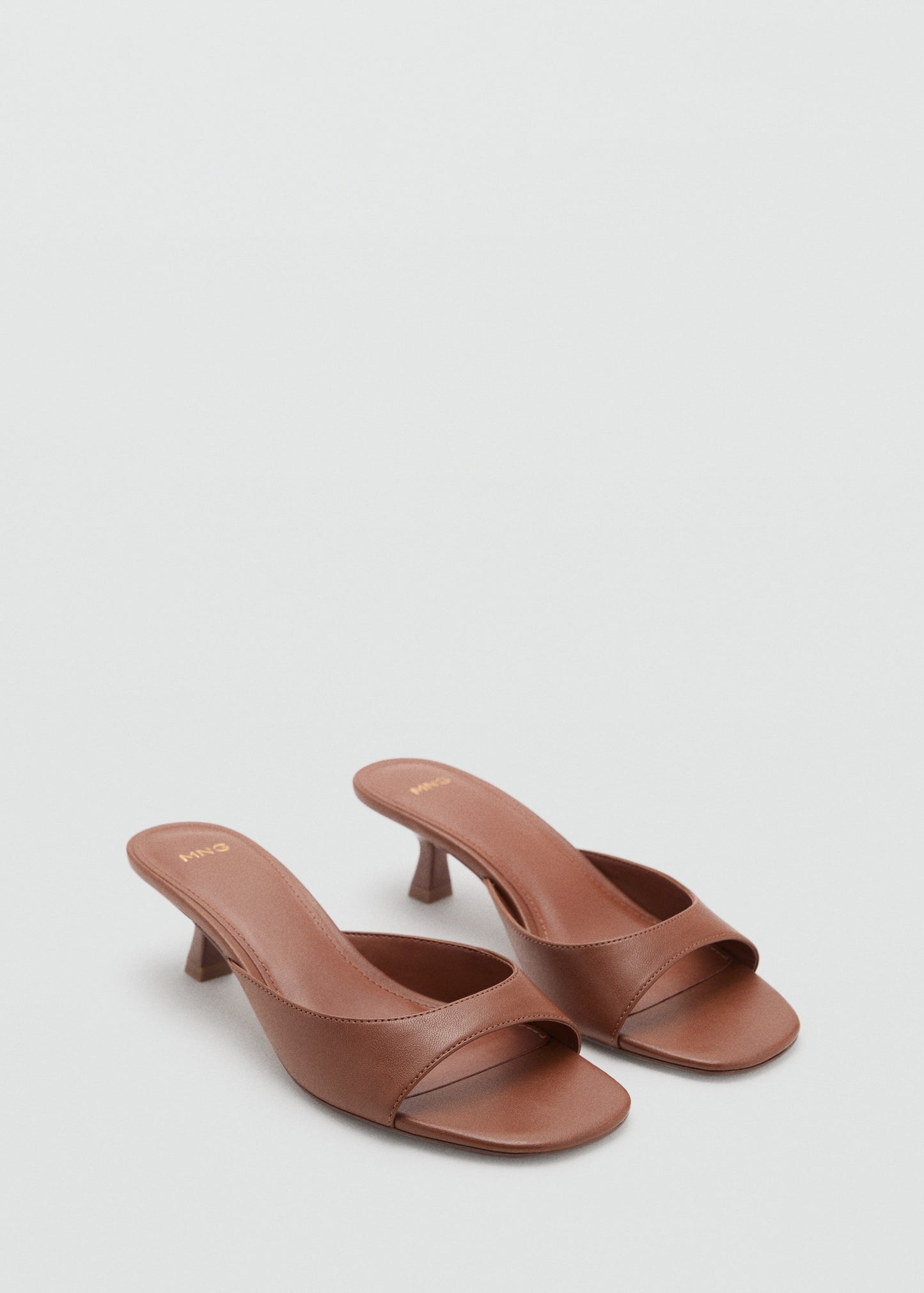 Kitten heel sandals