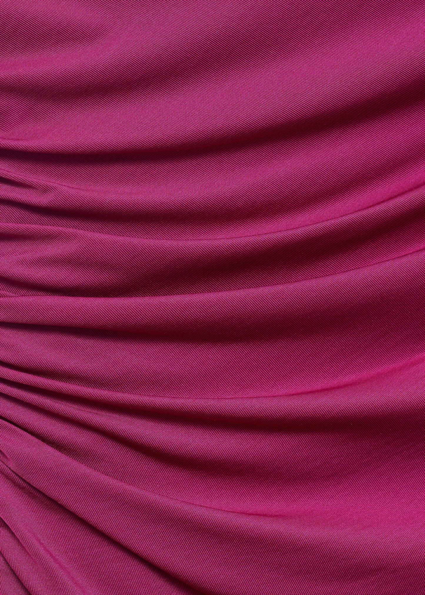 Draped strapless dress