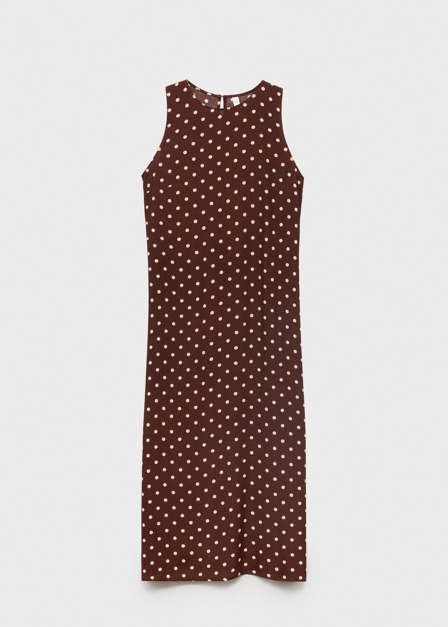 Polka dot midi dress