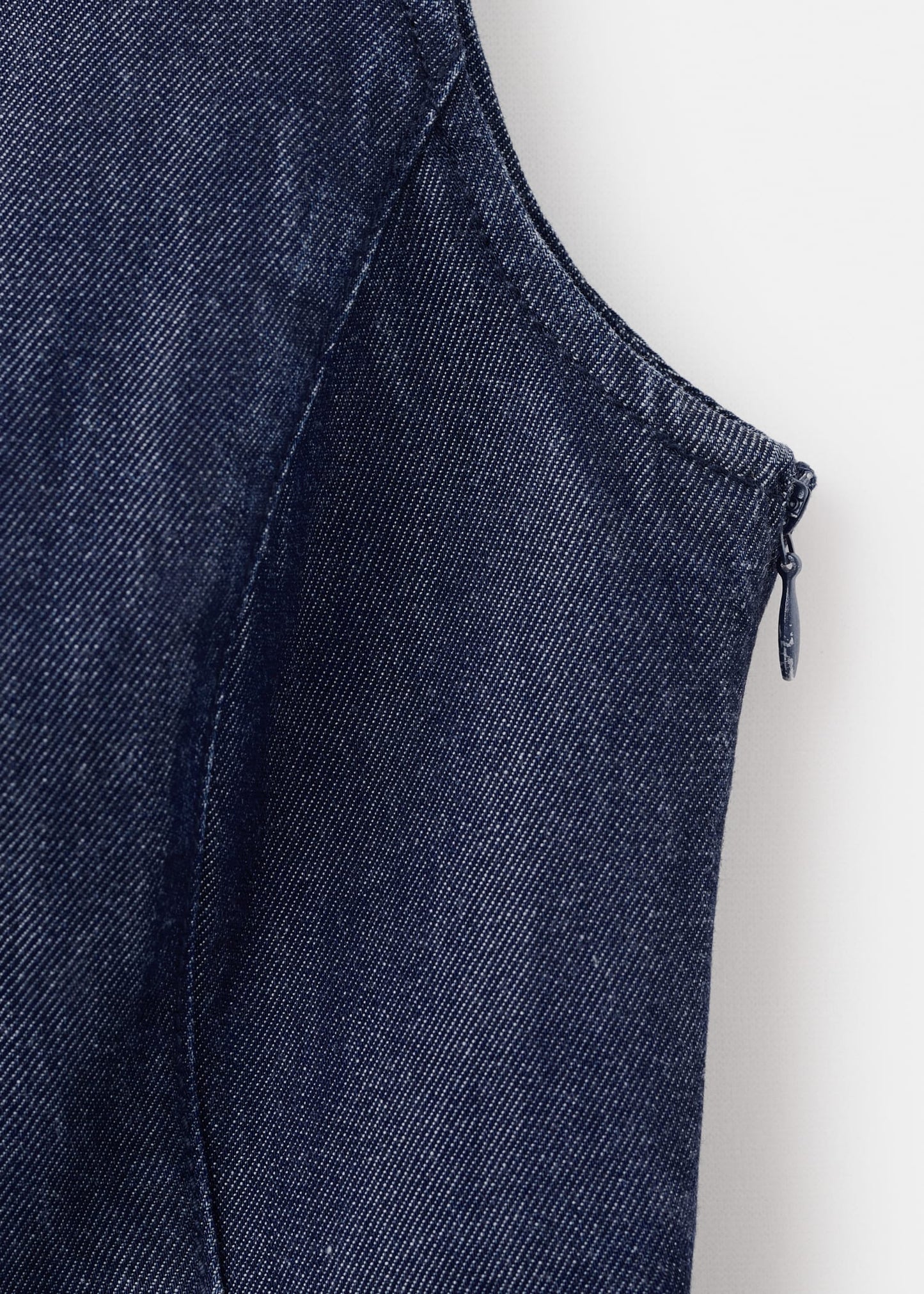 Denim crop top