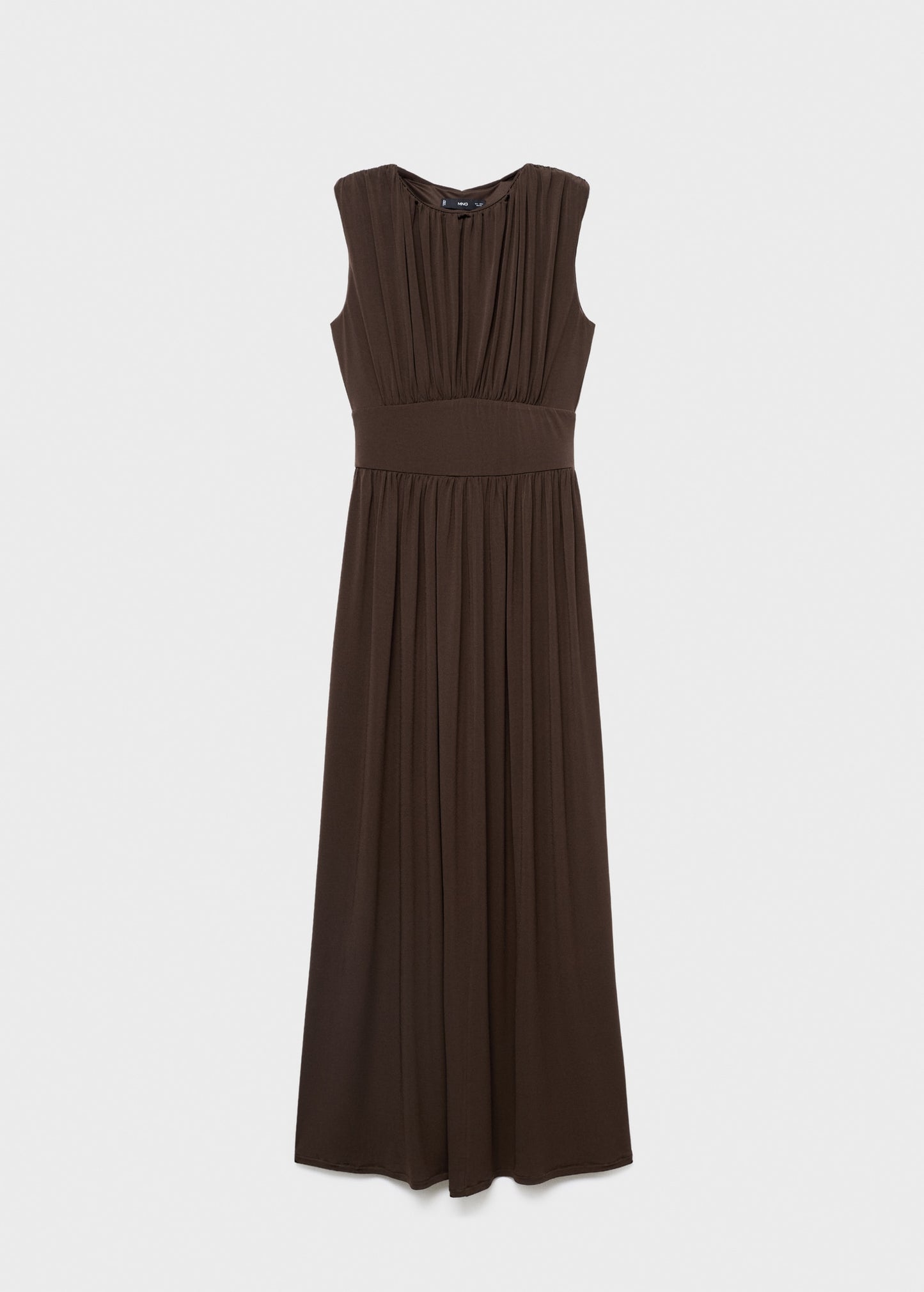 Long gathered dress