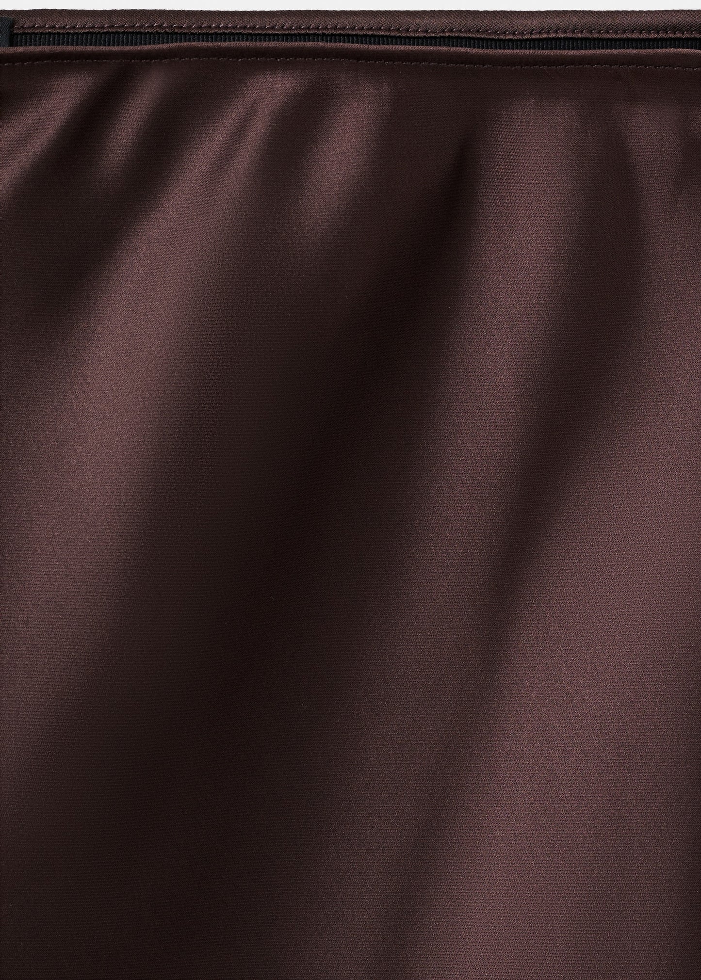 Satin long skirt