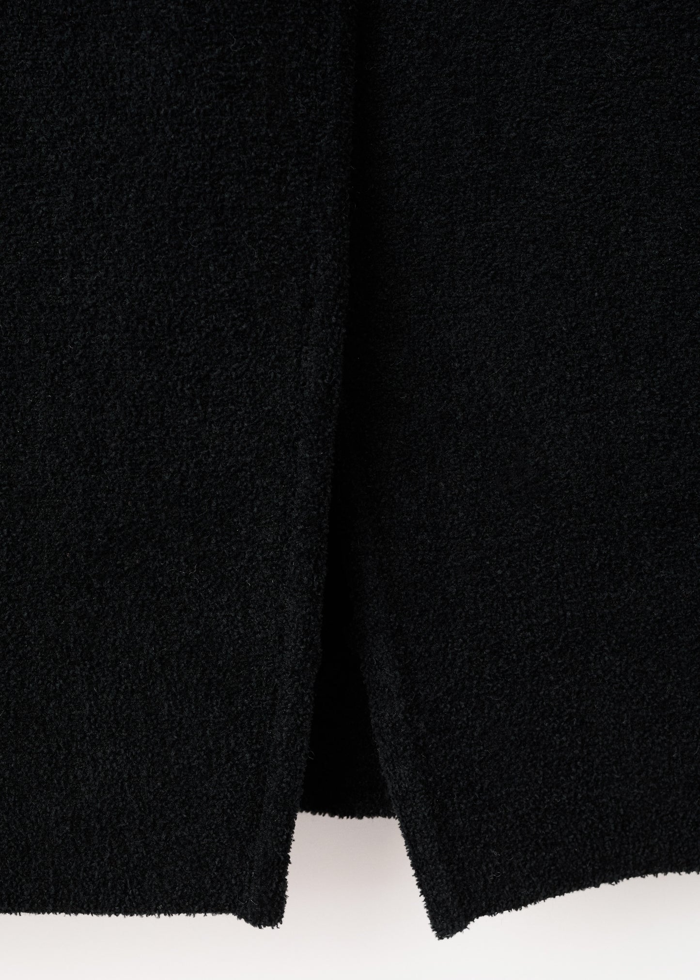 Midi-skirt with crystal trim hem
