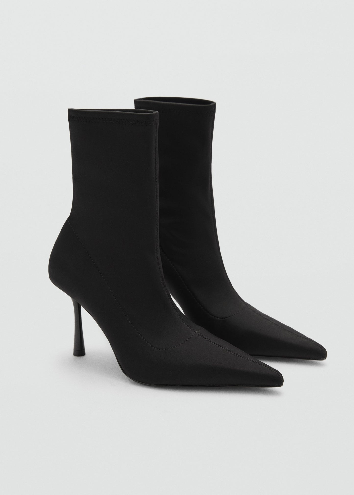 Heel sock boots