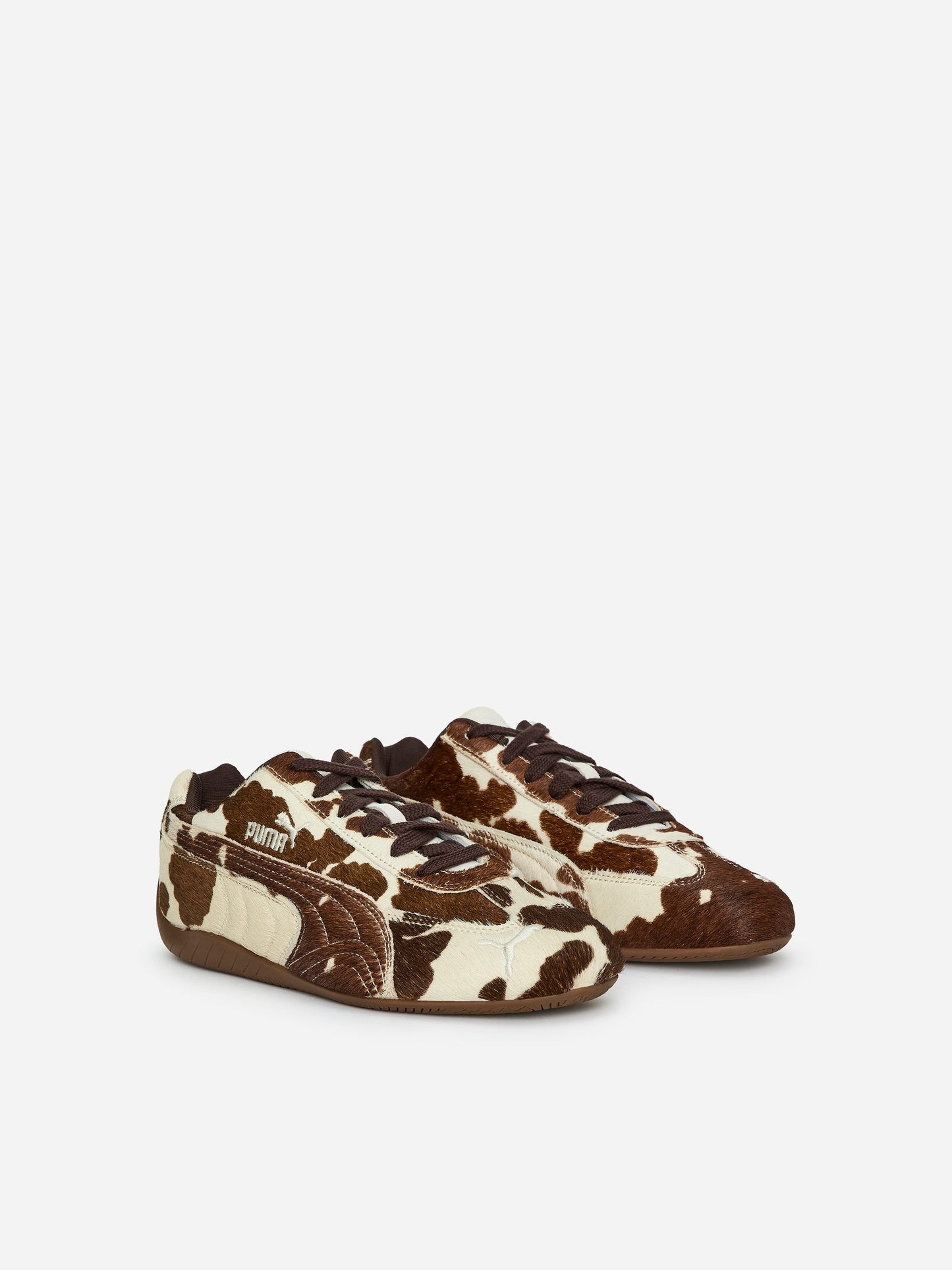 Puma Speedcat Cow Print Trainers