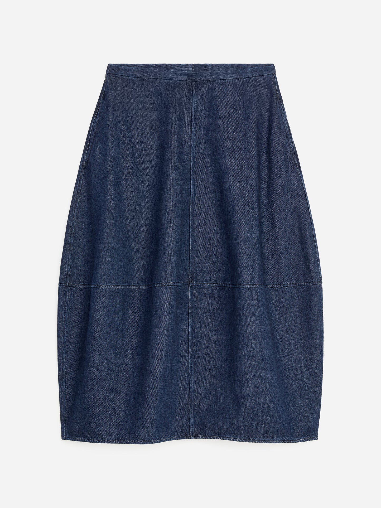 Barrel Denim Skirt