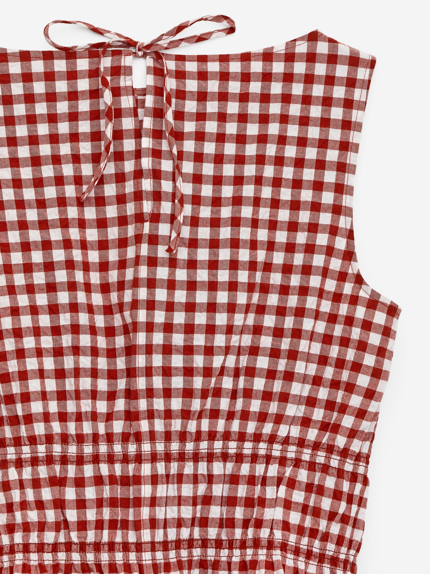 Seersucker Smock Top