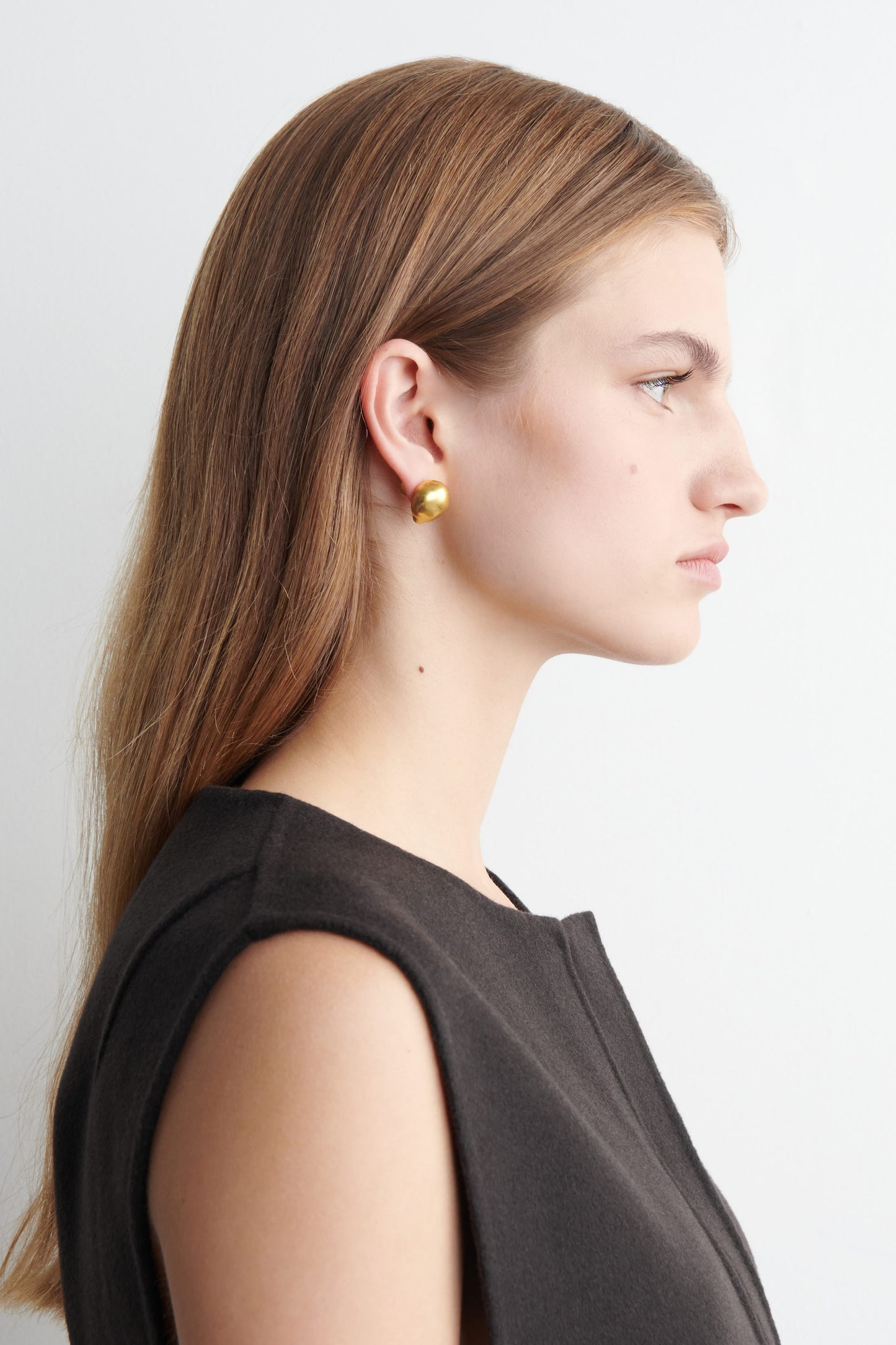 Mismatched Molten Stud Earrings
