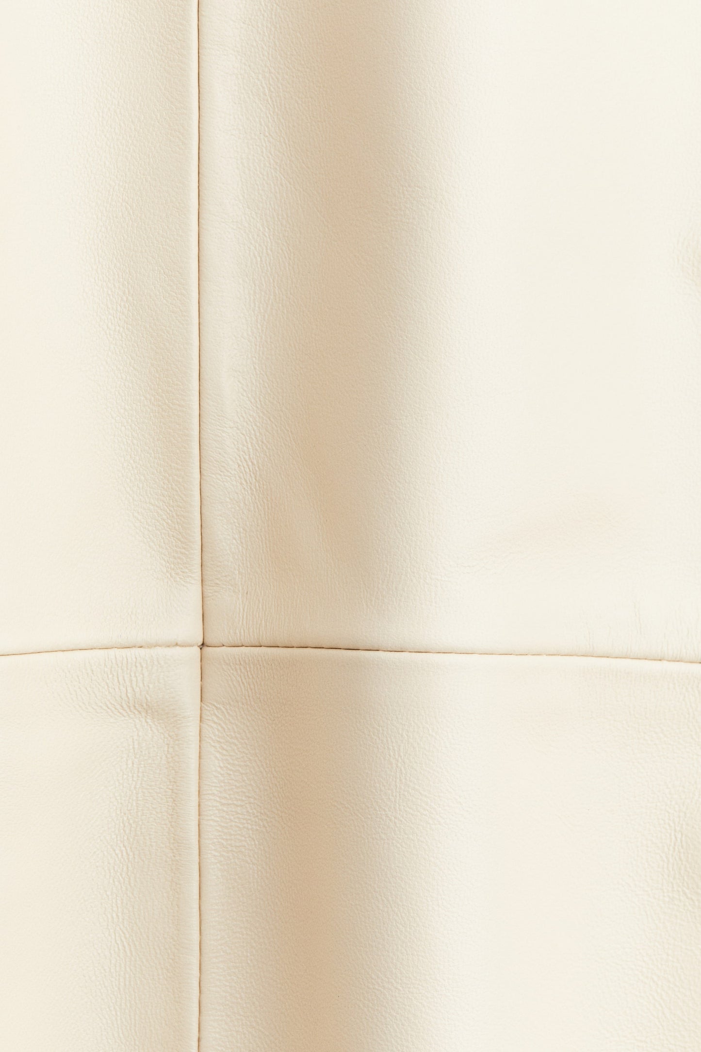 Leather pencil skirt