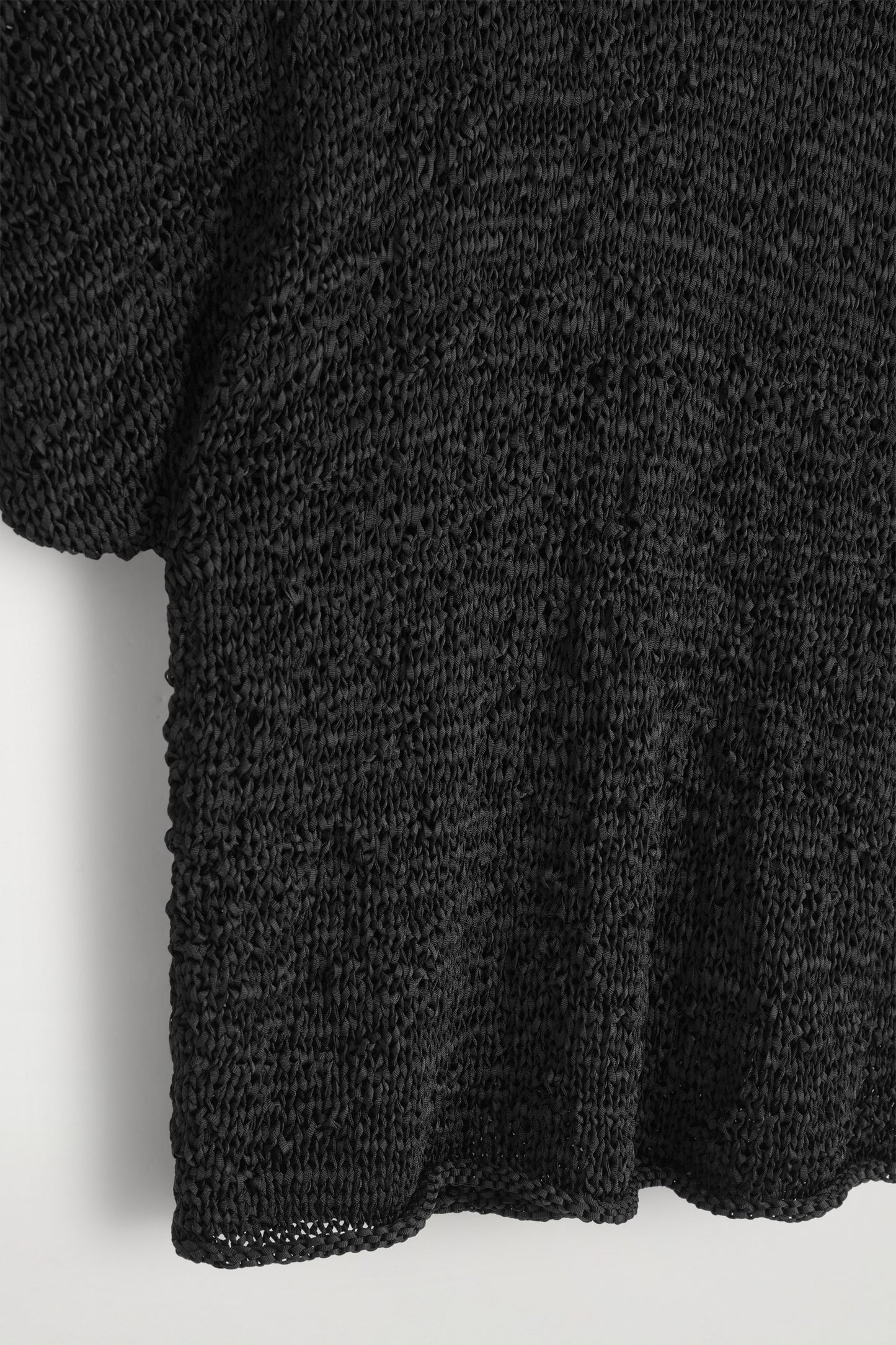 Textured Open-Knit Top
