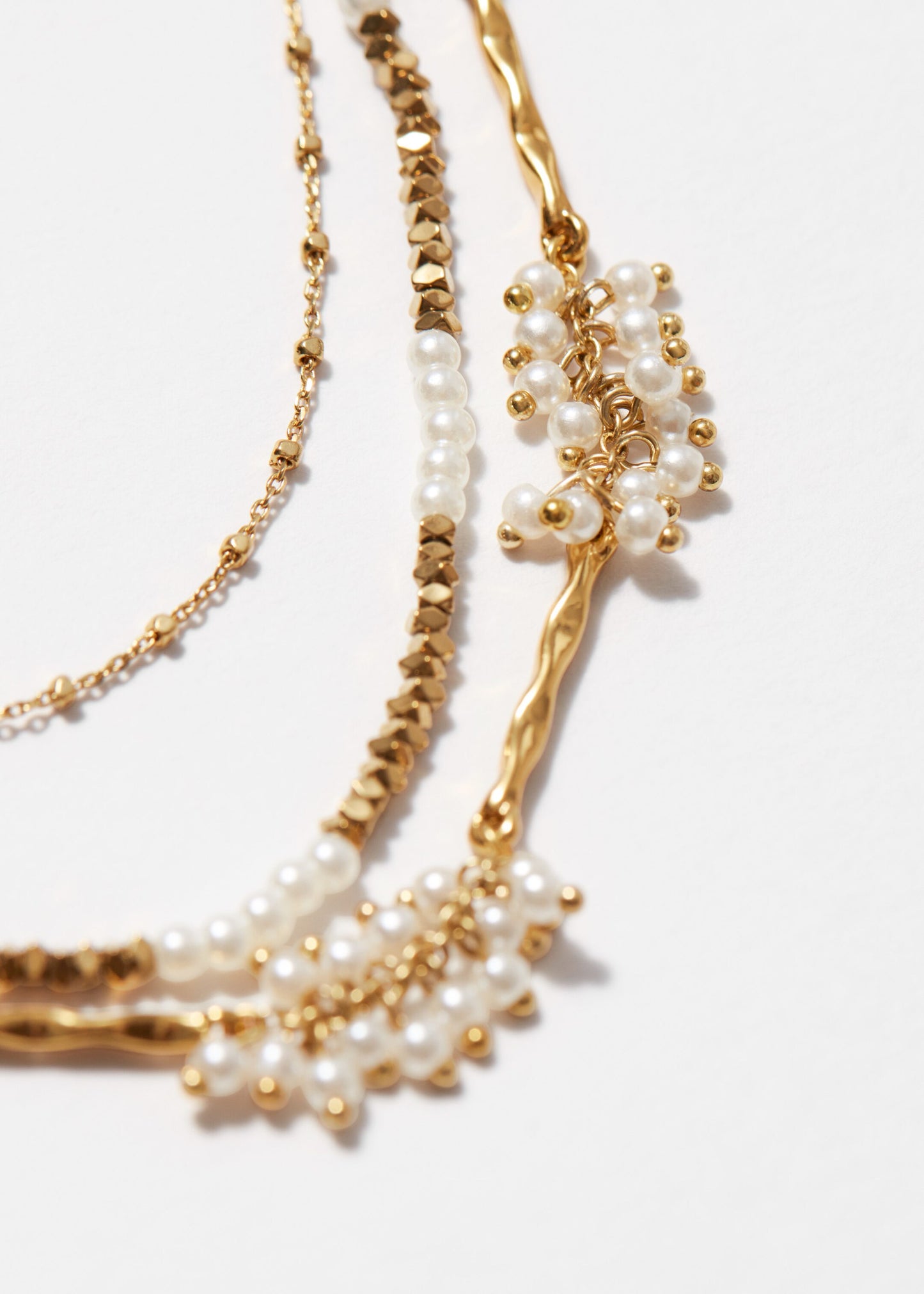Layered Beaded Necklace