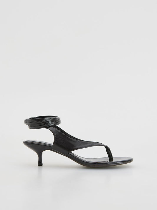 Ankle tie sandals