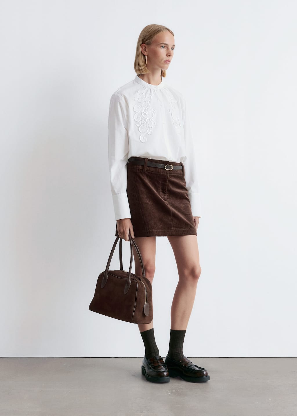 Cotton Embroidered Blouse