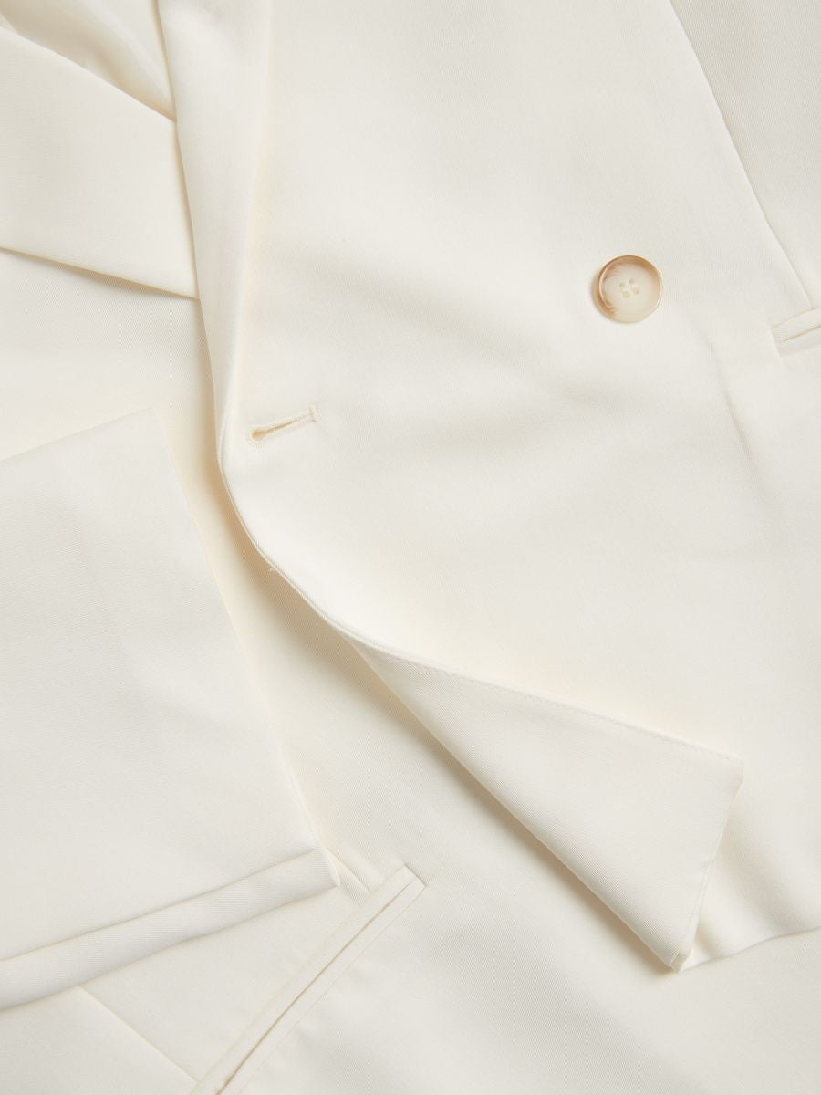 Viscose blend blazer