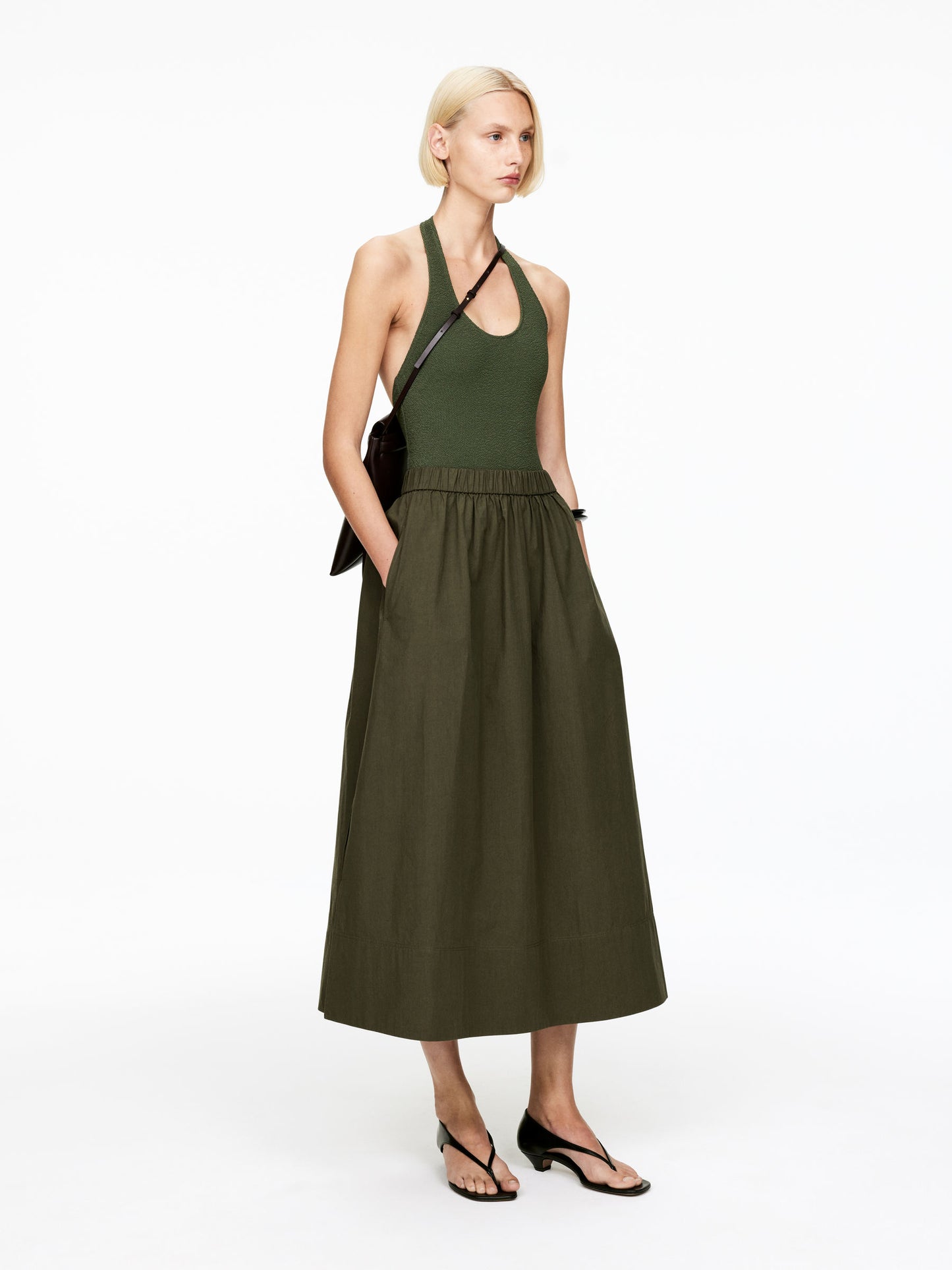 A-Line Cotton Skirt