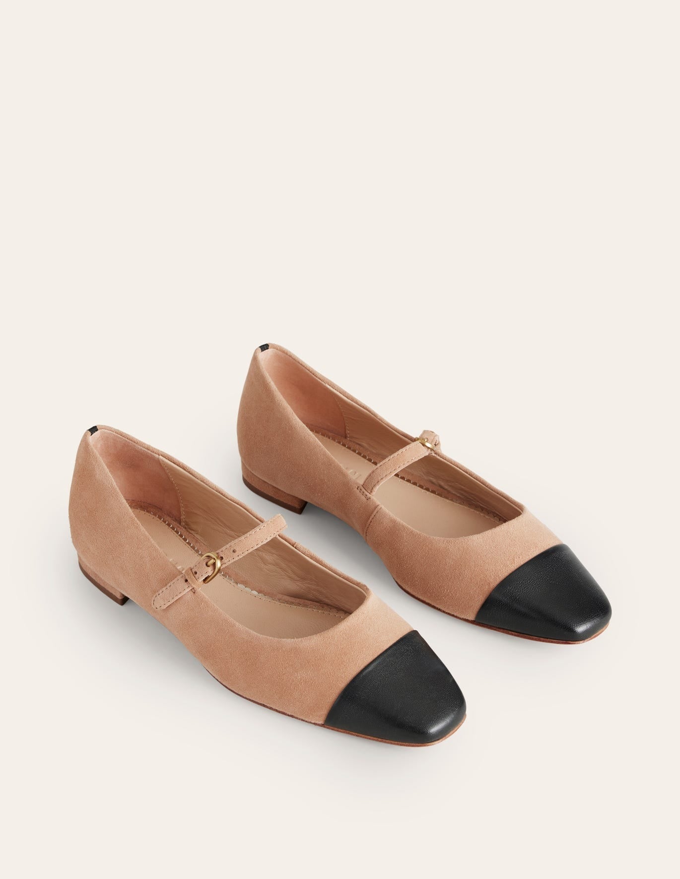 Mary Jane suede flats