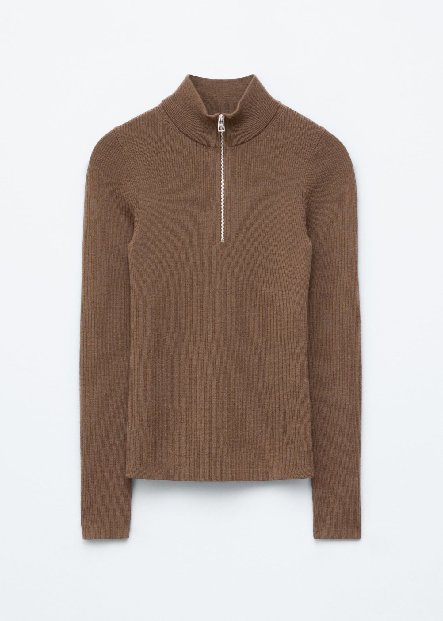 Half-Zip Wool Jumper