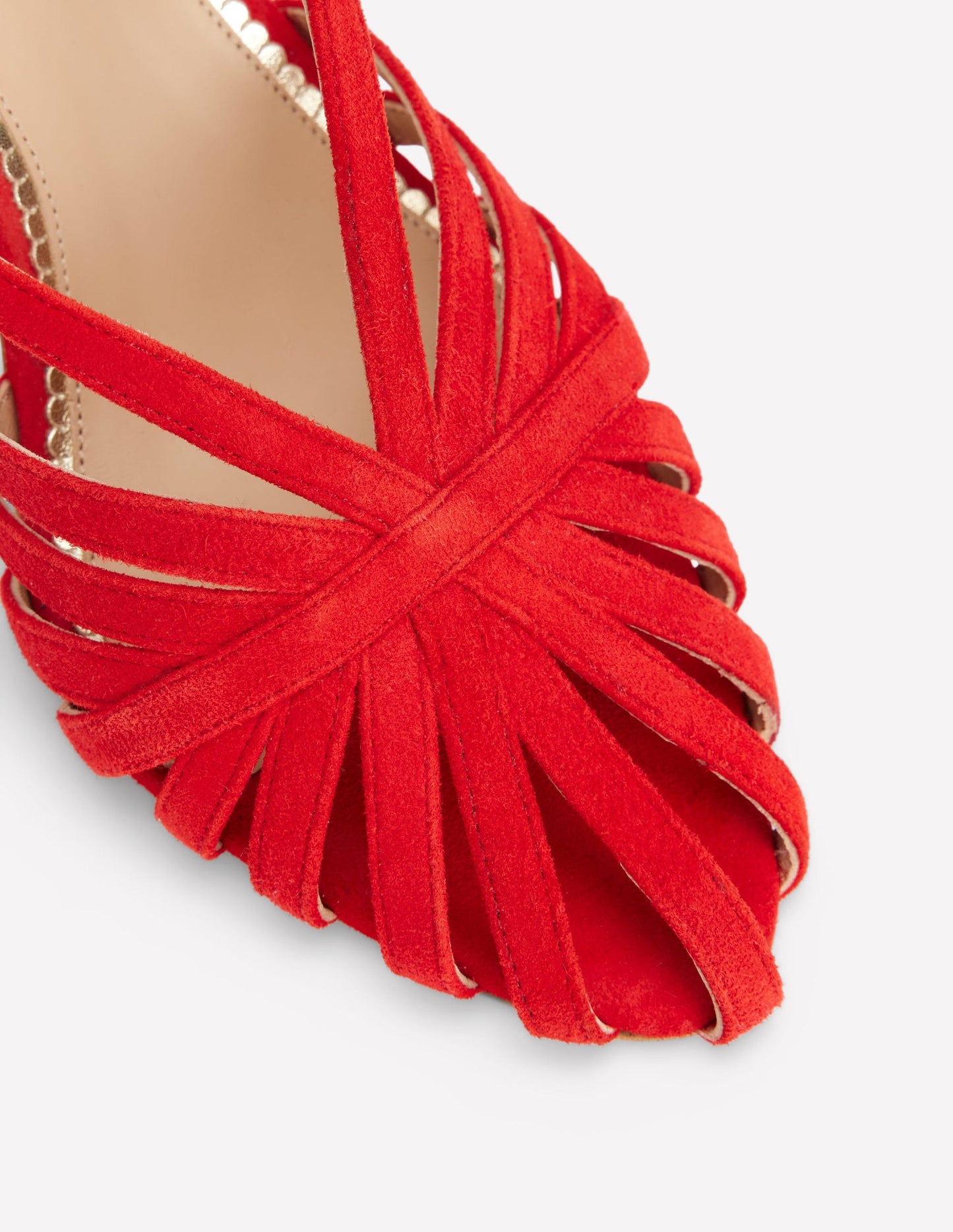 Heeled Cage Sandals