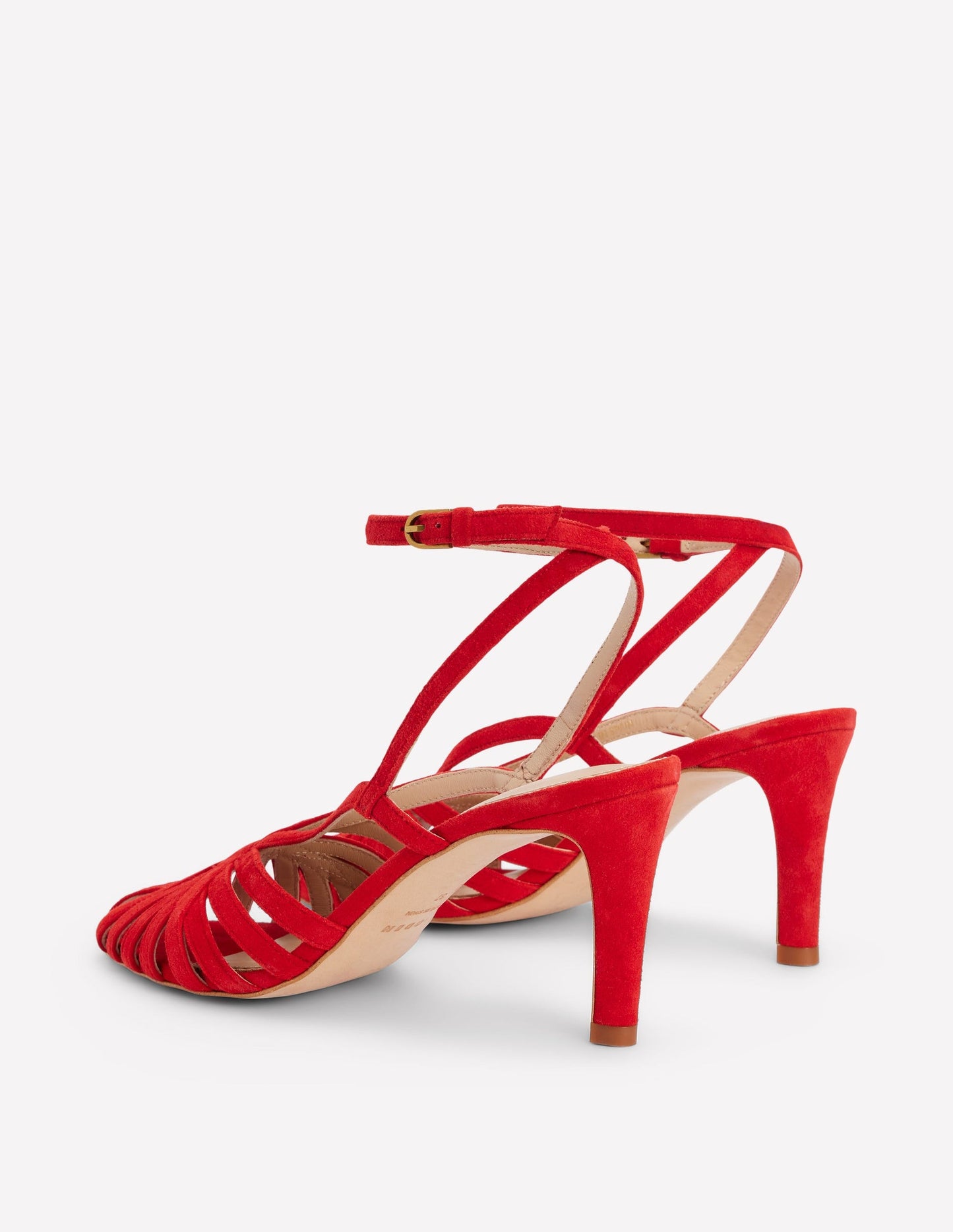 Heeled Cage Sandals