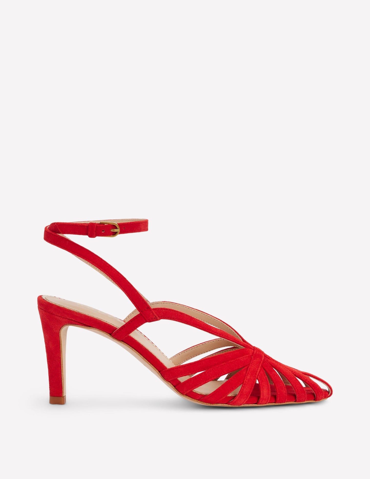 Heeled Cage Sandals