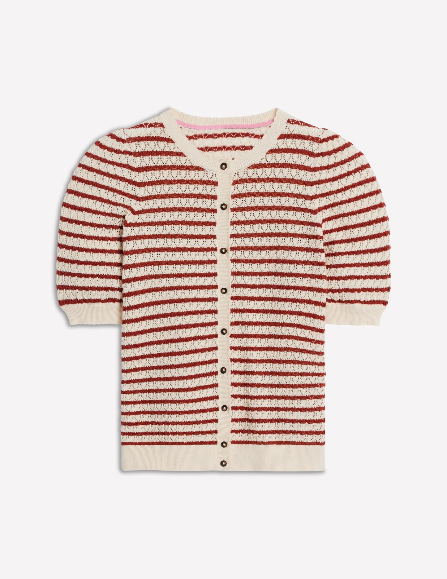 Dot Pointelle Cardigan