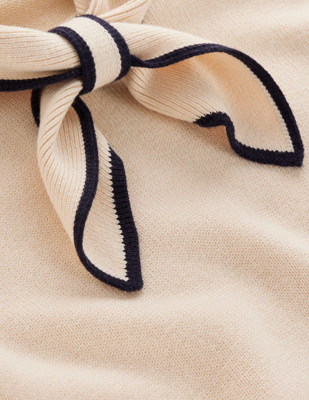 Knitted Bow Jumper