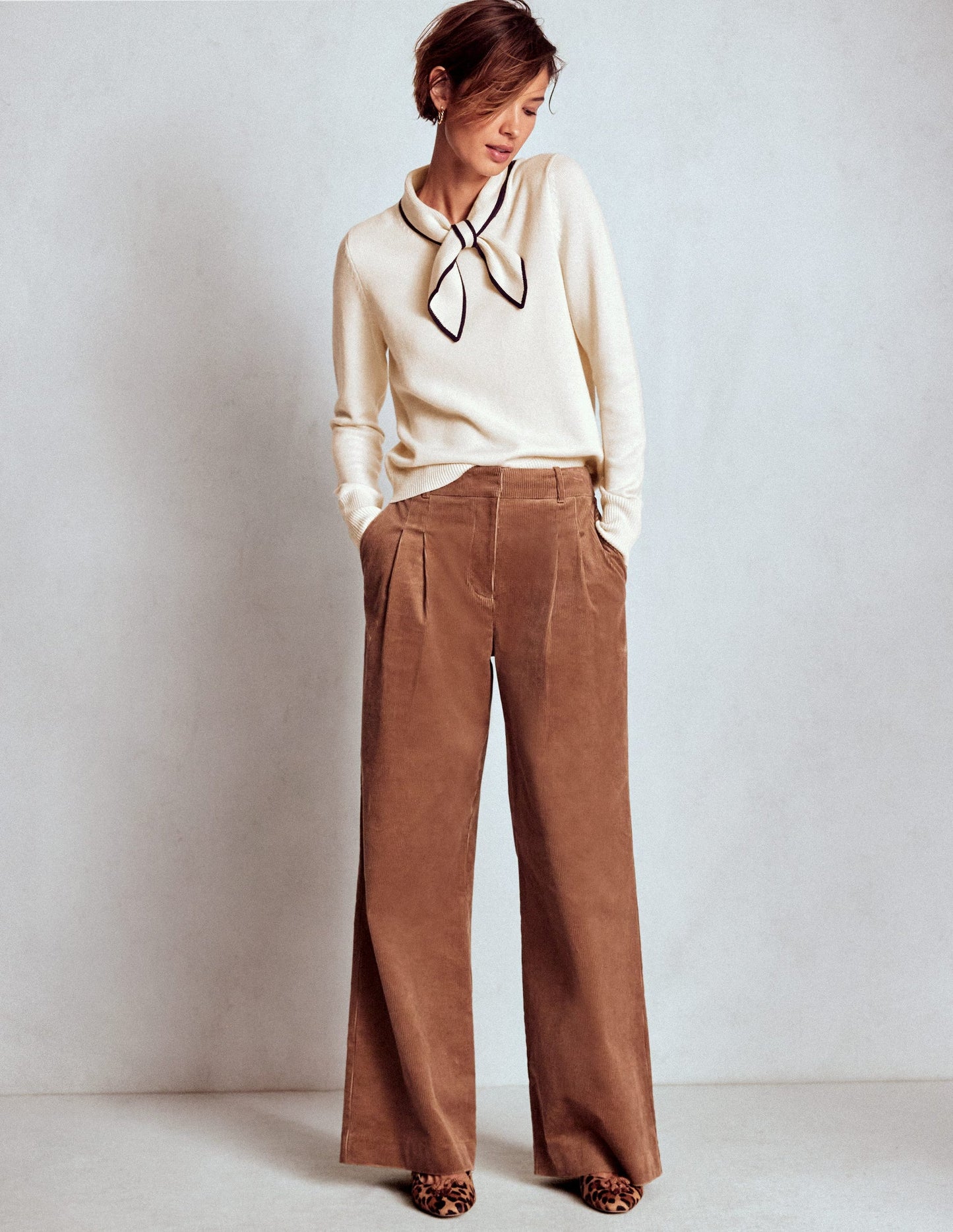 Knitted Bow Jumper