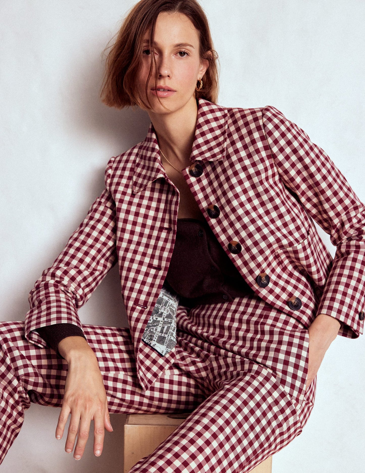 Knightsbridge Gingham Jacket