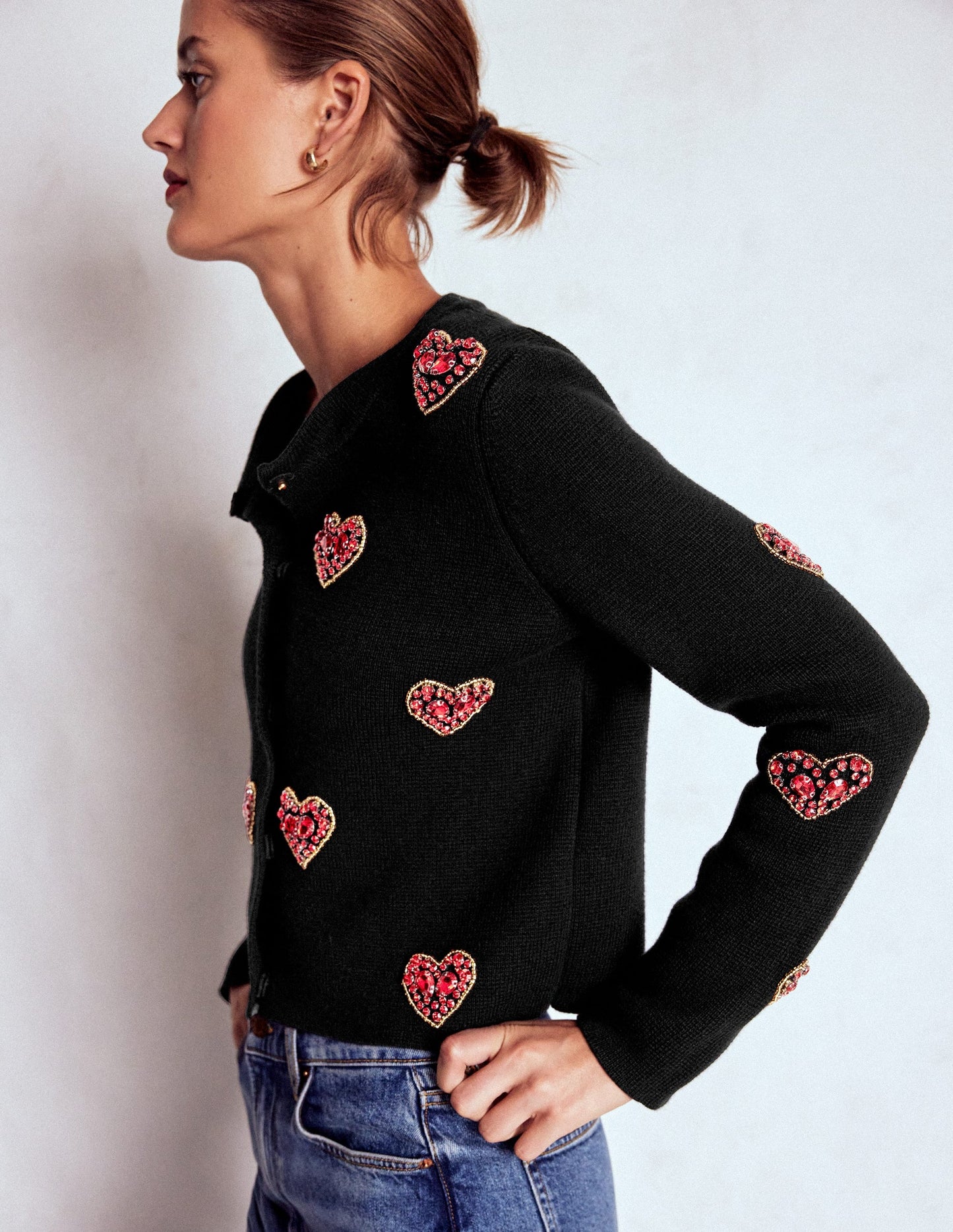 Jewelled Knitted Jacket