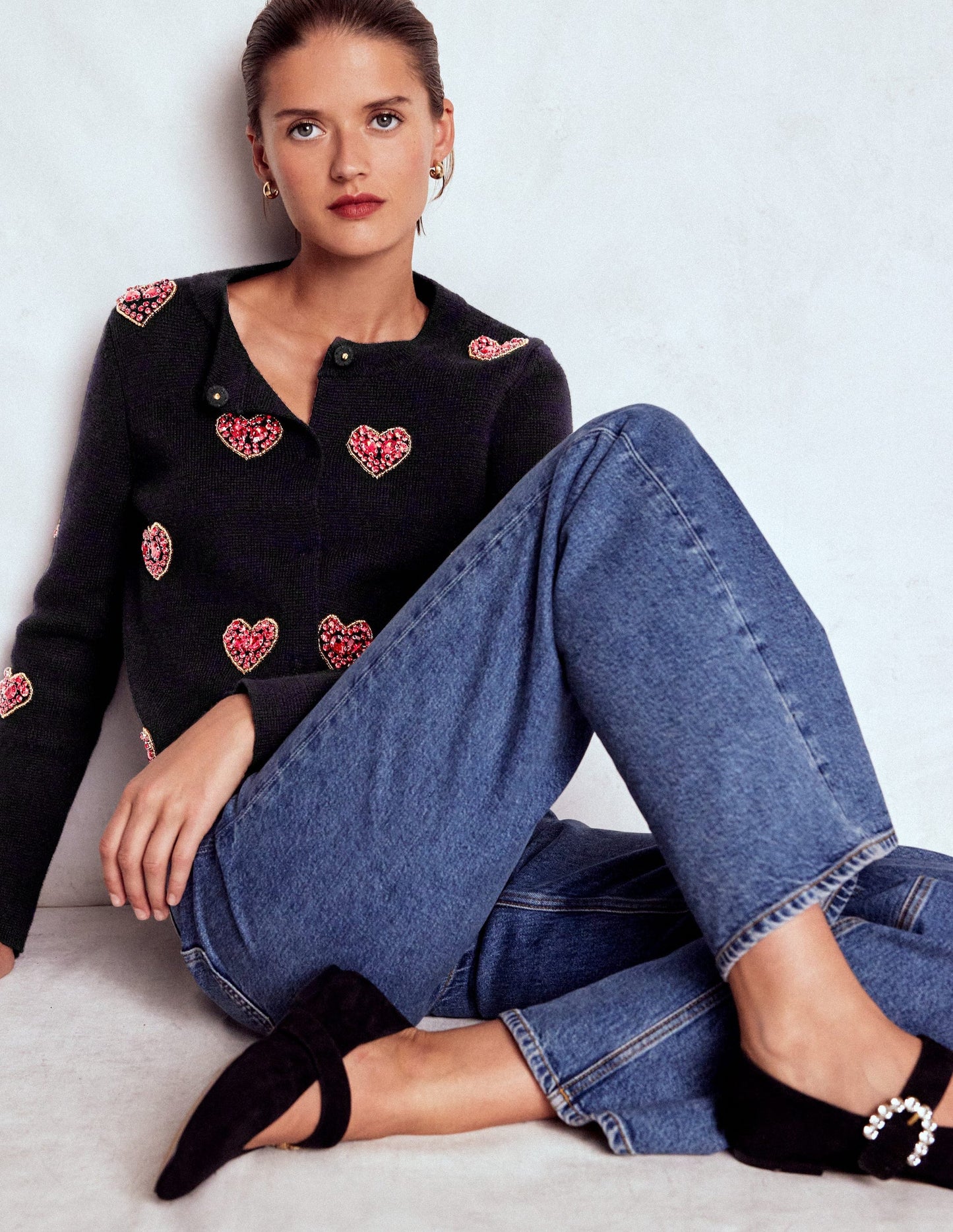 Jewelled Knitted Jacket