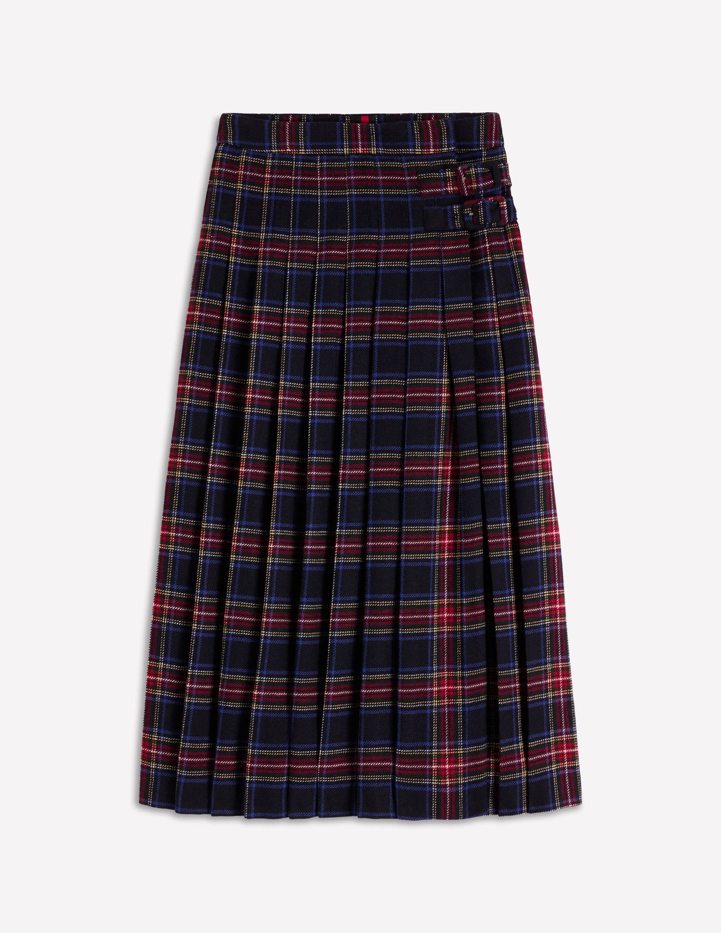 Josephine Wool Kilt Skirt