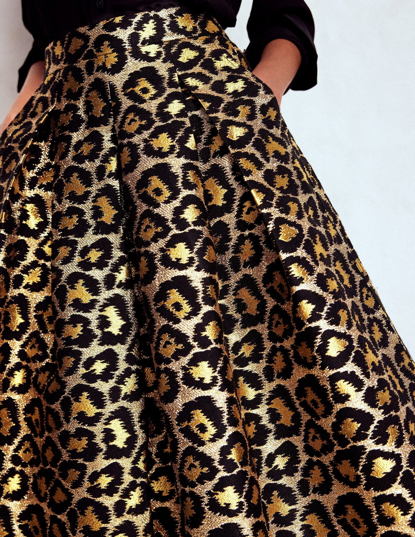Verity Jacquard Midi Skirt