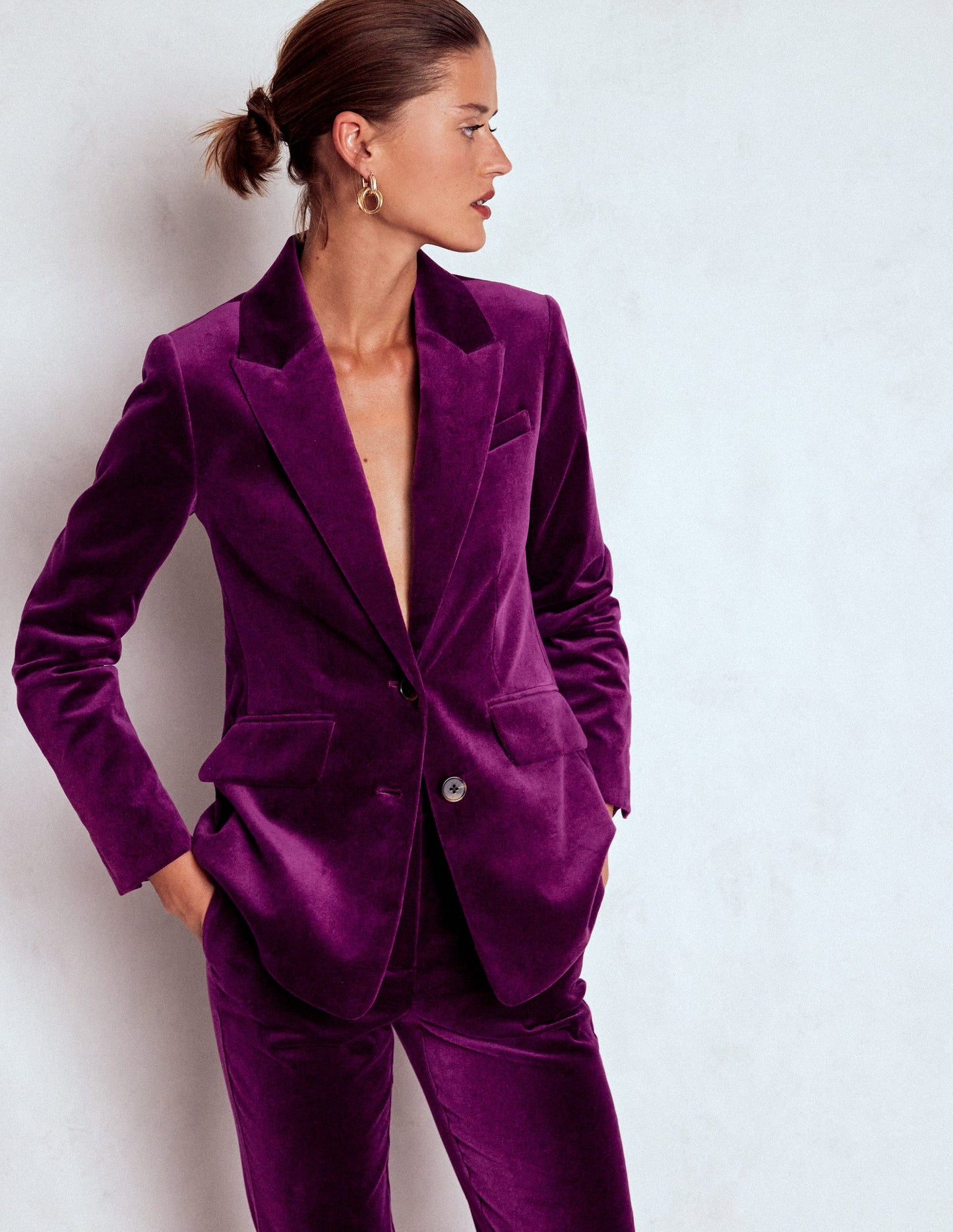 Stamford Velvet Blazer