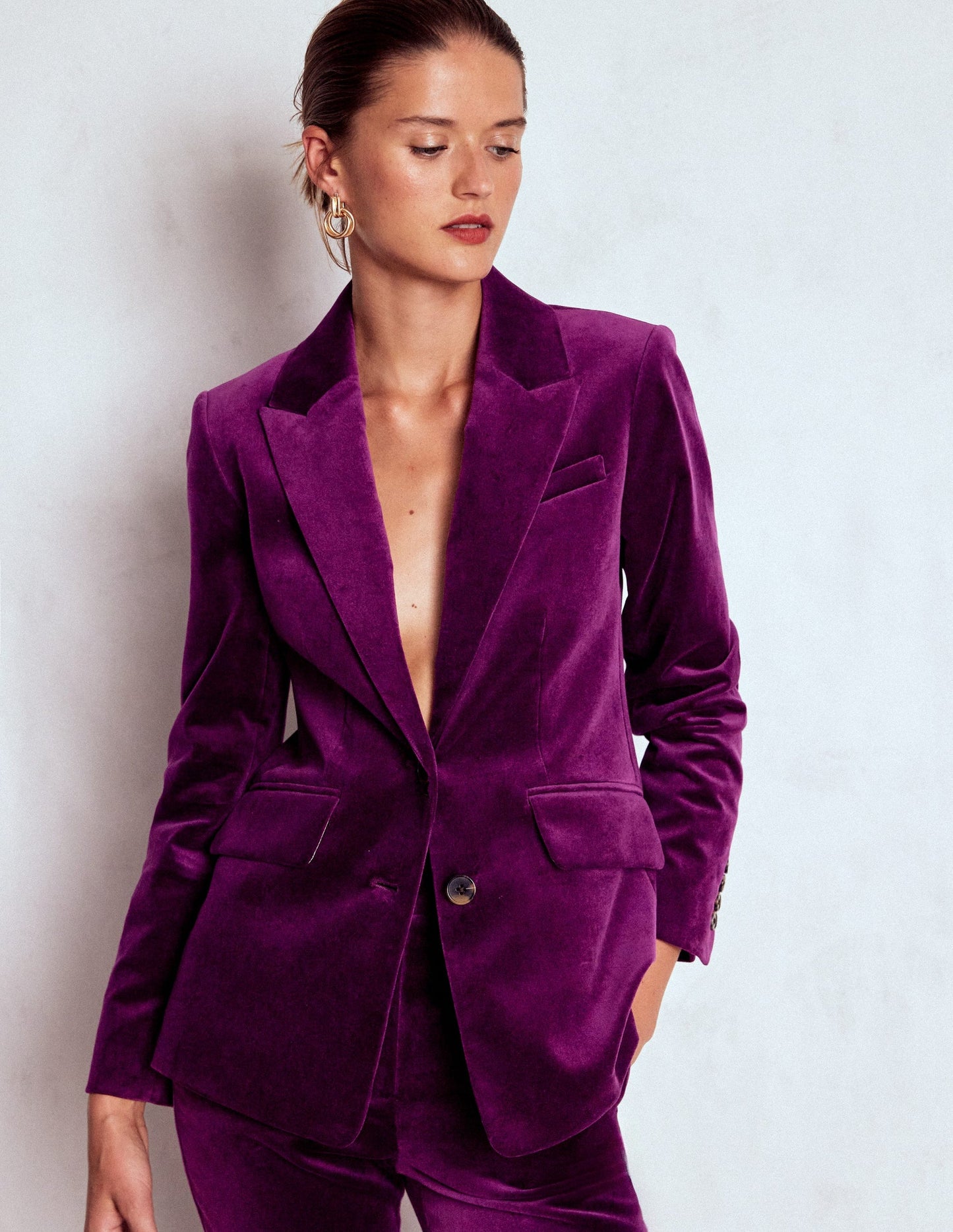 Stamford Velvet Blazer