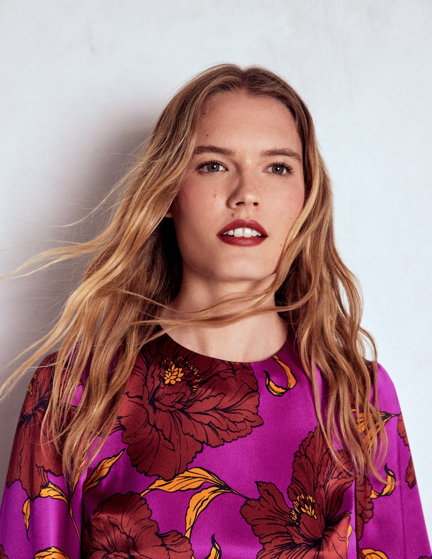 Faux Feather Trim Party Top