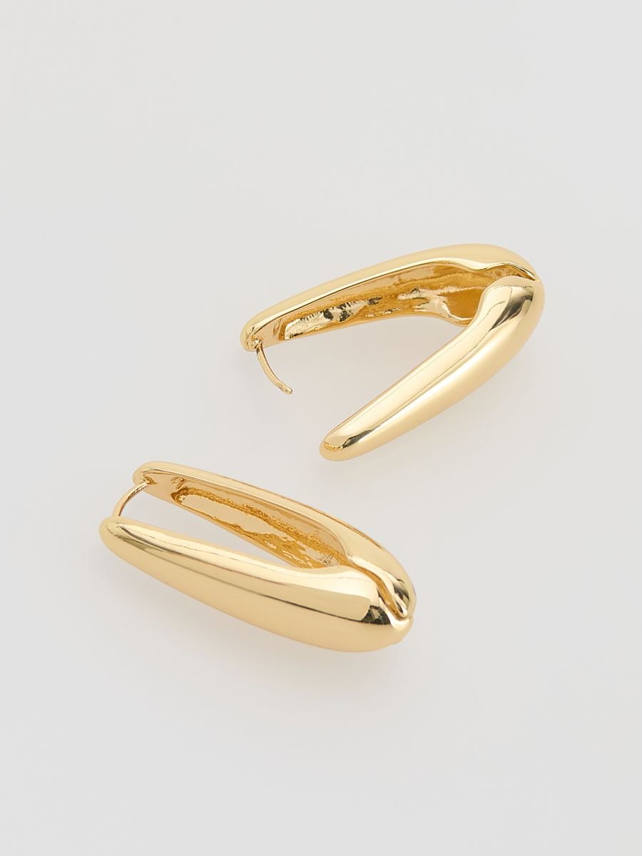 Long drop earrings