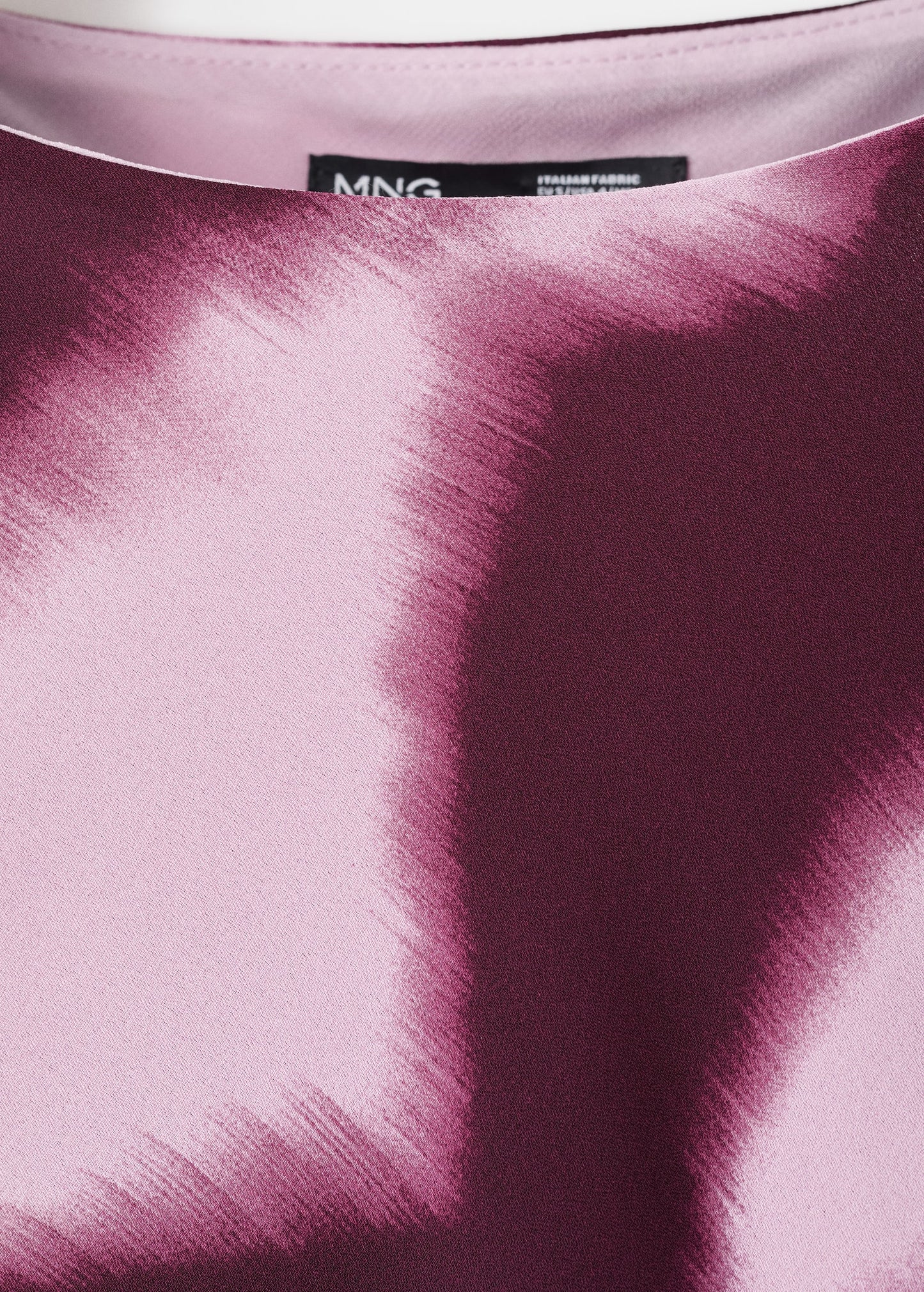 A-line animal-print dress