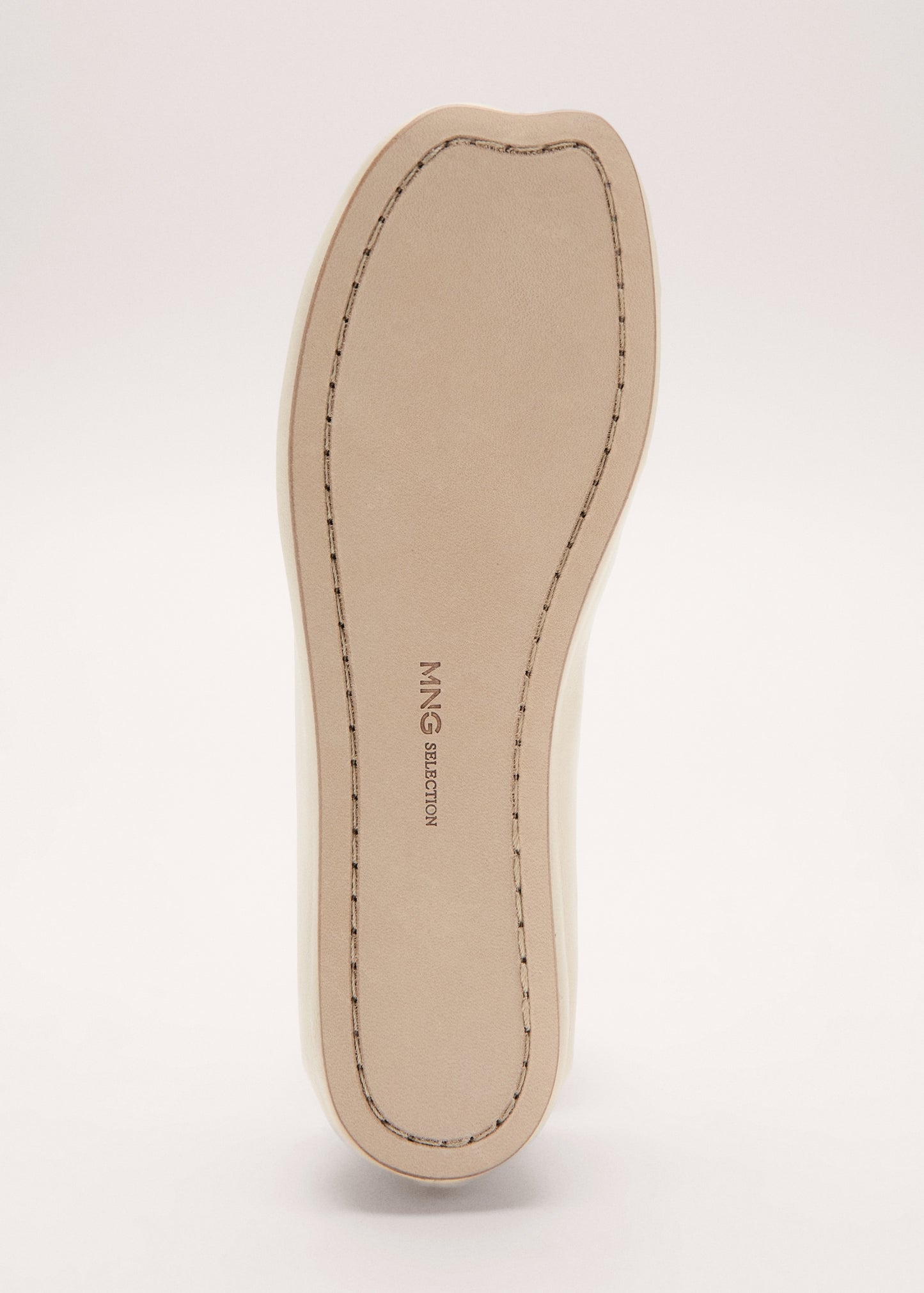 Leather ballet flats