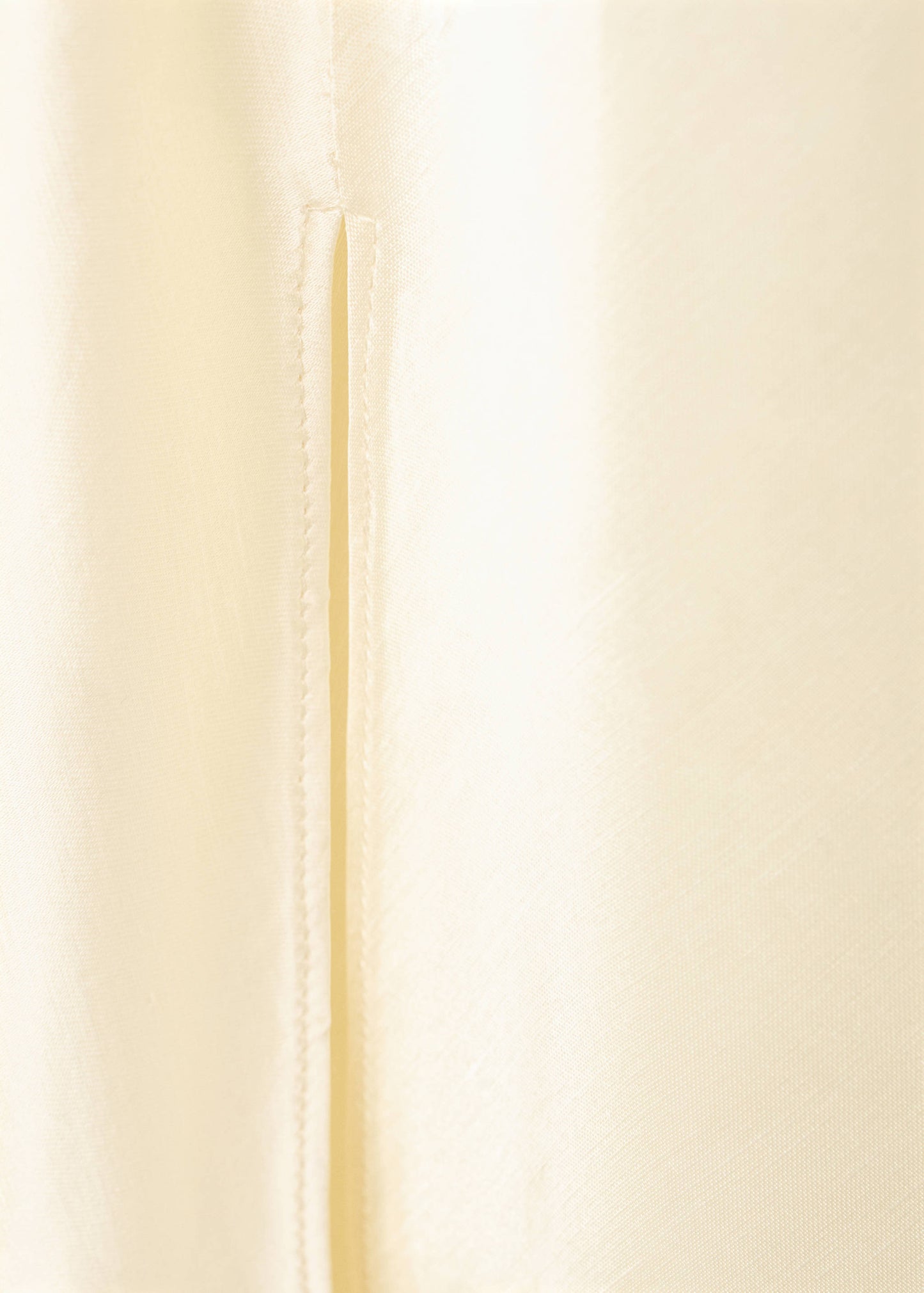 Satin V-neck dress