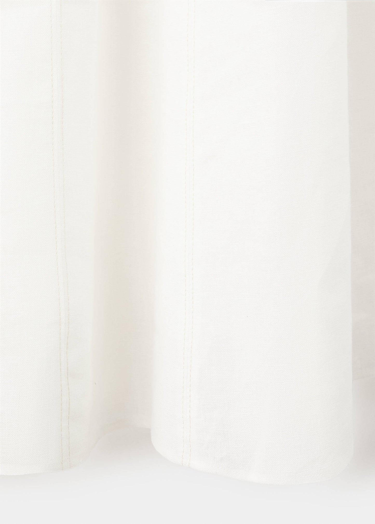 A-line linen dress