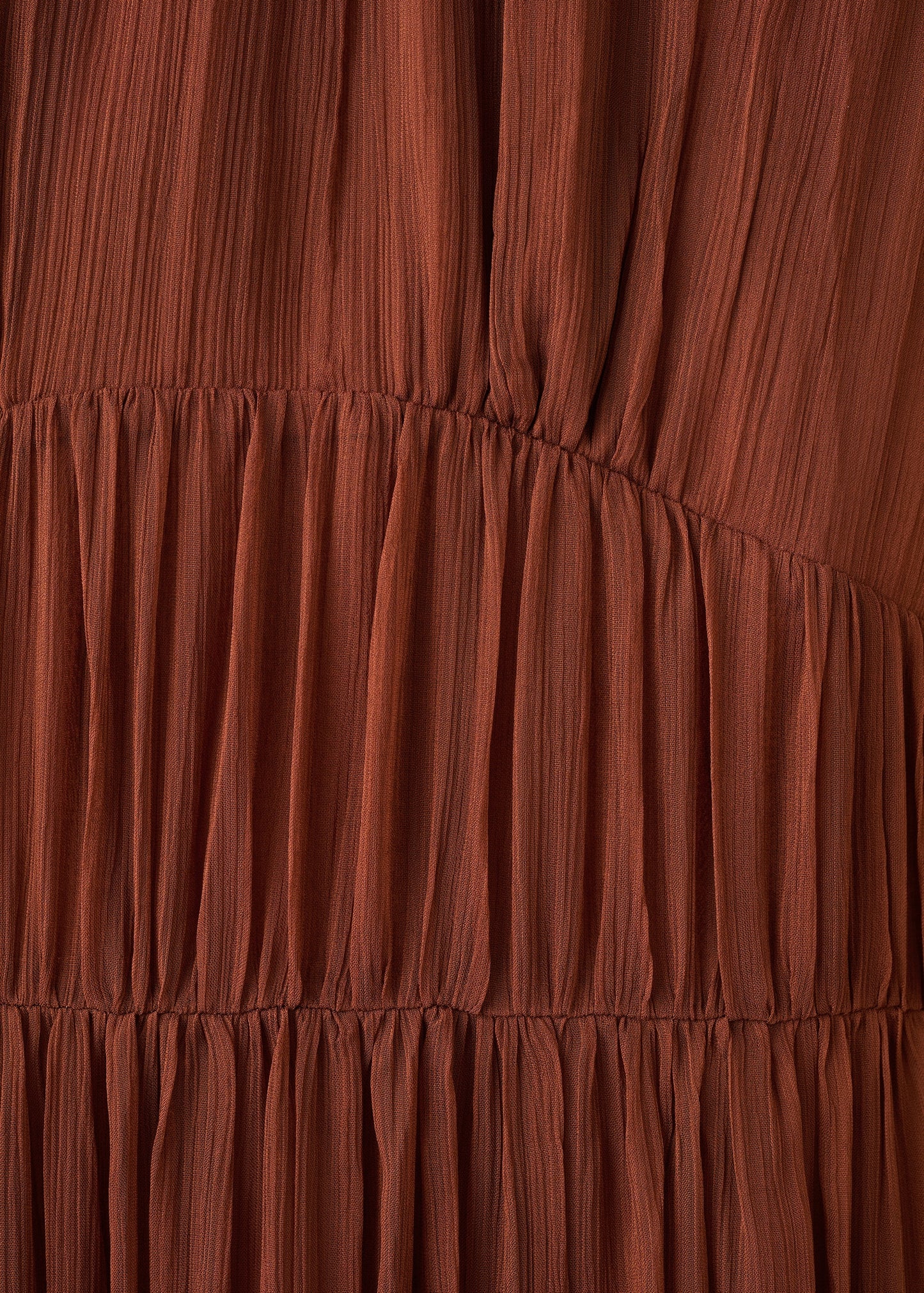 Chiffon panel dress