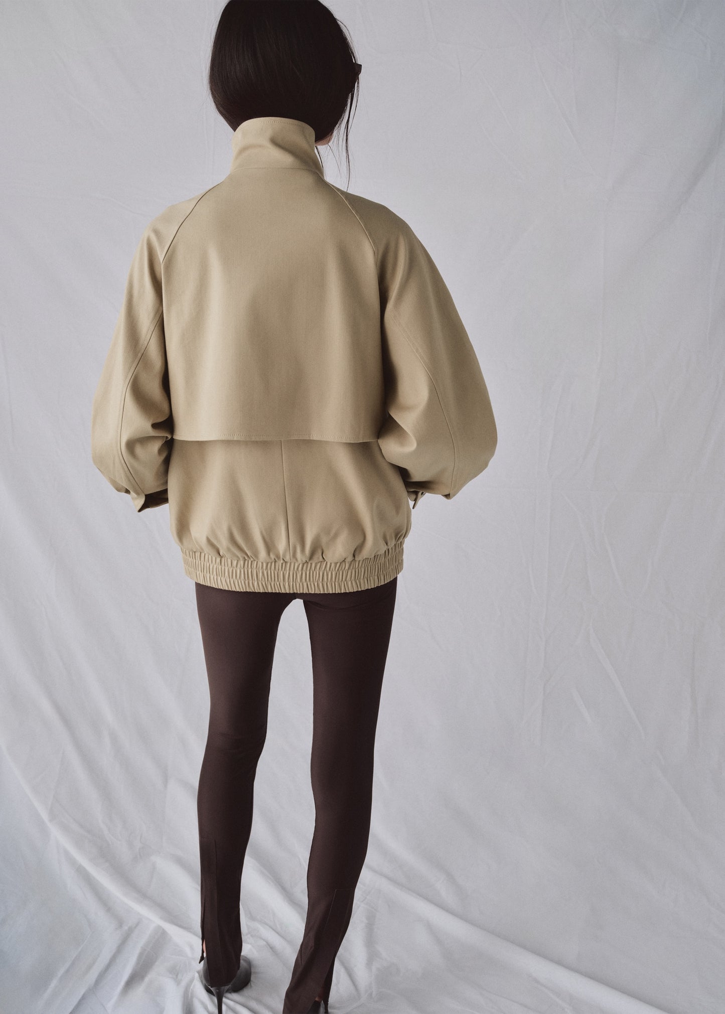 Cotton jacket with pockets
