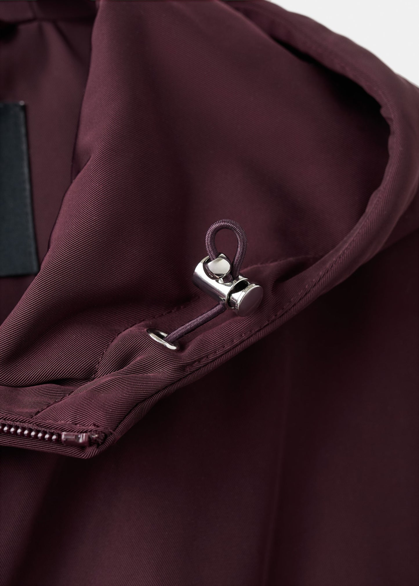 Oversized hooded jacket