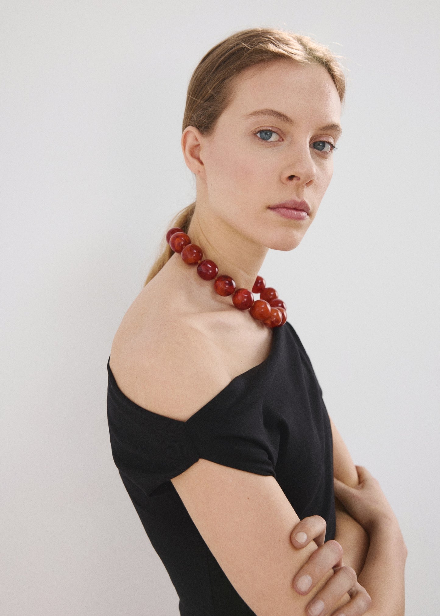 Asymmetrical flared dress