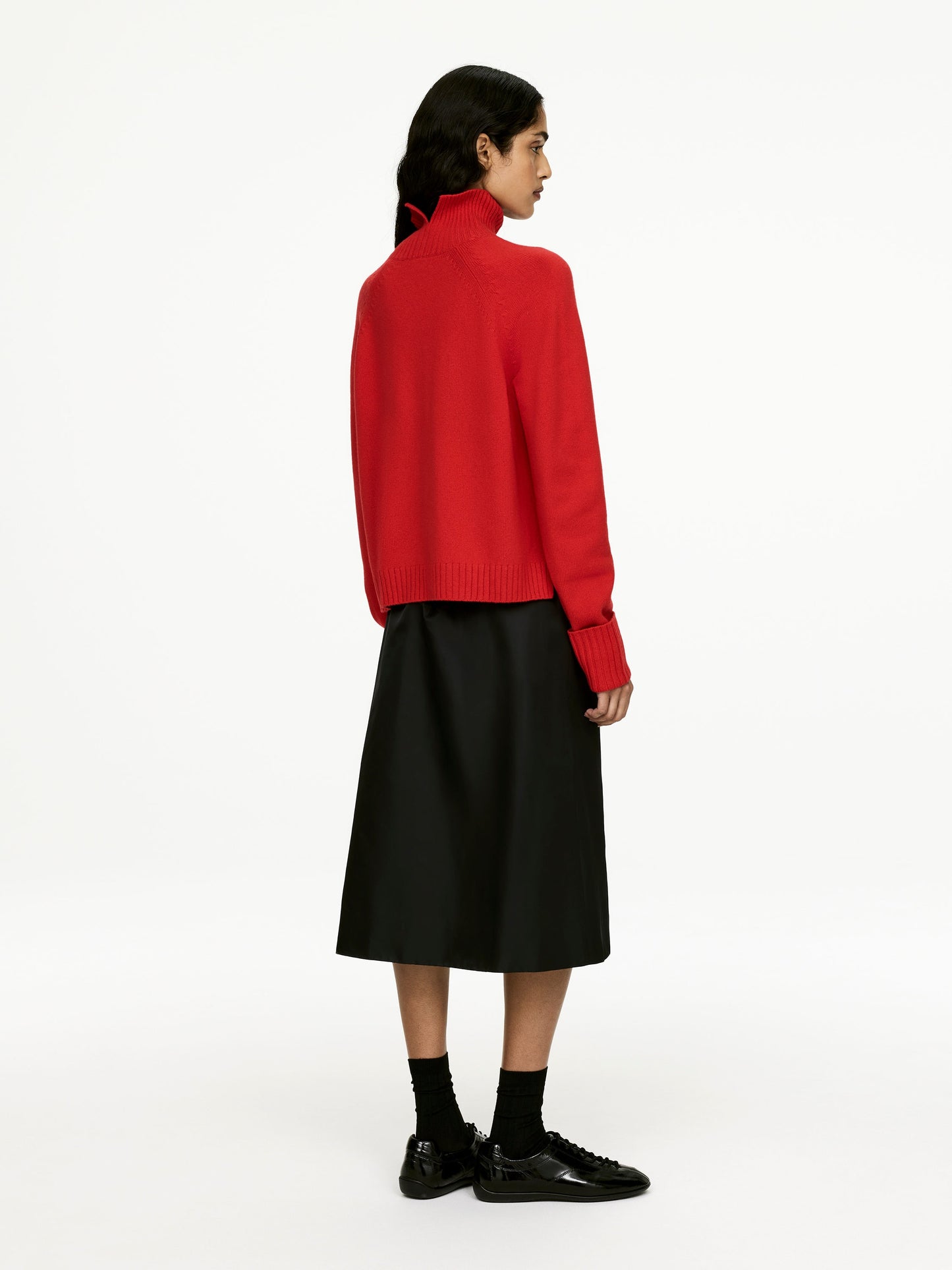 Roll-Neck Wool Jumper