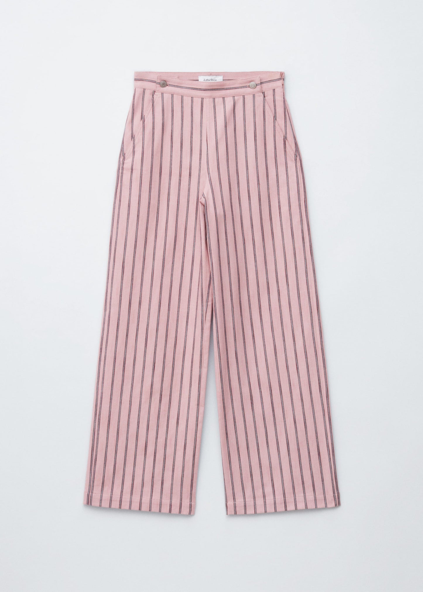 Striped Cotton Trousers