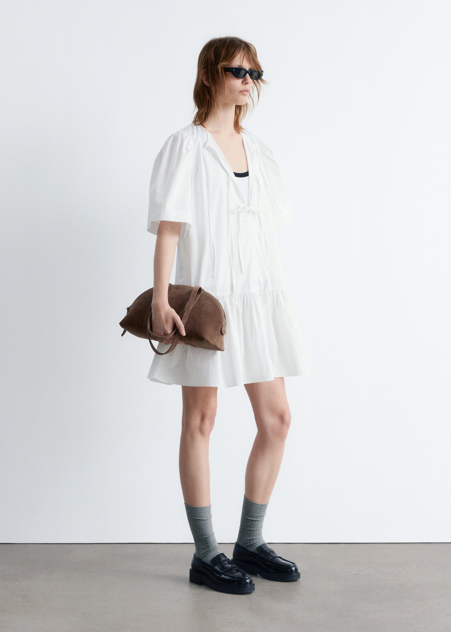 Peplum Mini Dress