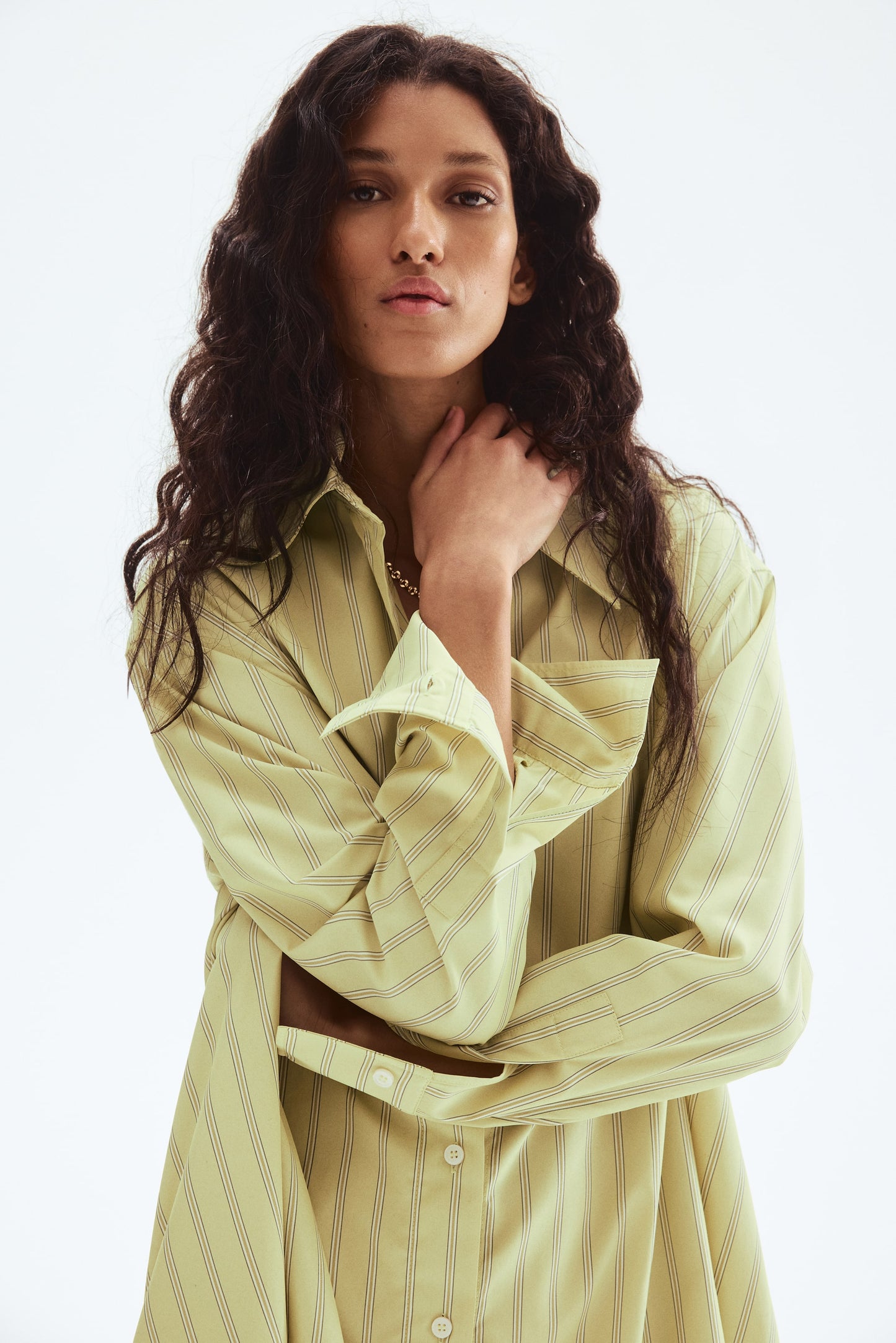 A-line shirt dress